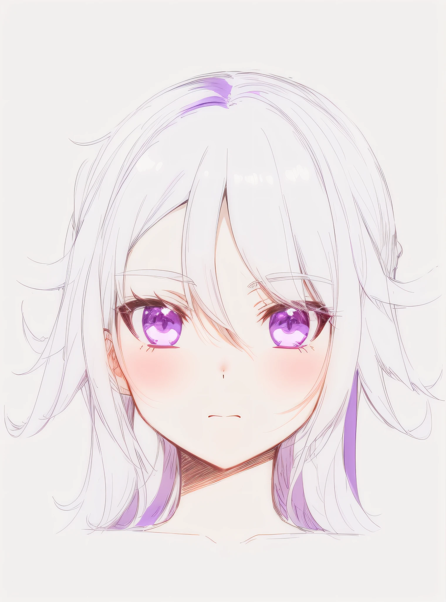 Anime girl with purple eyes and black hair, flat anime style shadow, solo, anime stylization, anime moe art style, cute anime face, vector shadow anime, anime style character, beautiful anime face, detailed anime soft face, anime style, anime face, anime style, detailed anime face, perfect anime face