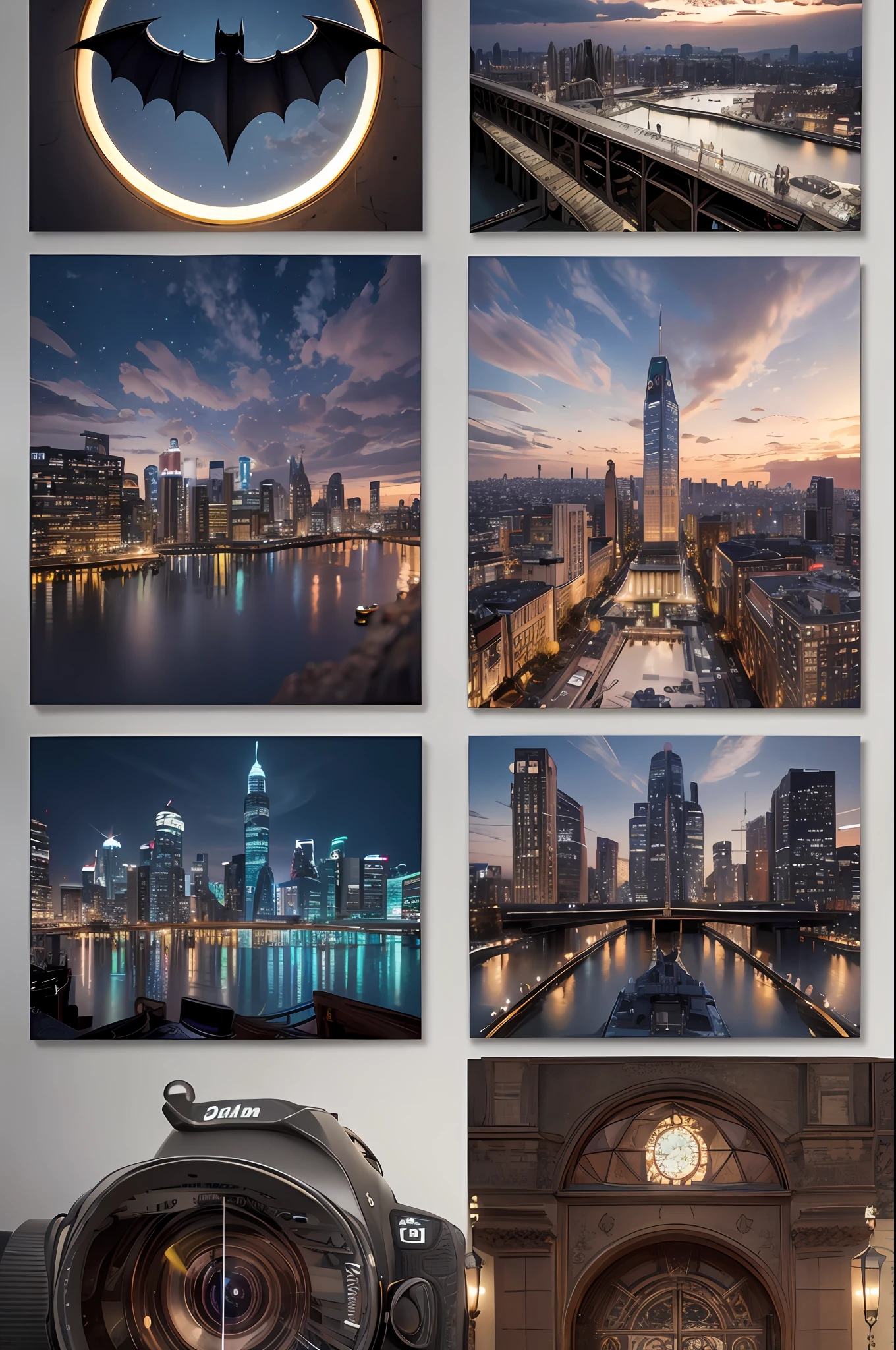 High definition picture quality, 8k photo, intricate details: 1.2, cinematic lighting, batman, steampunk, , , , , --q 1, DSLR --v 6 --s2
