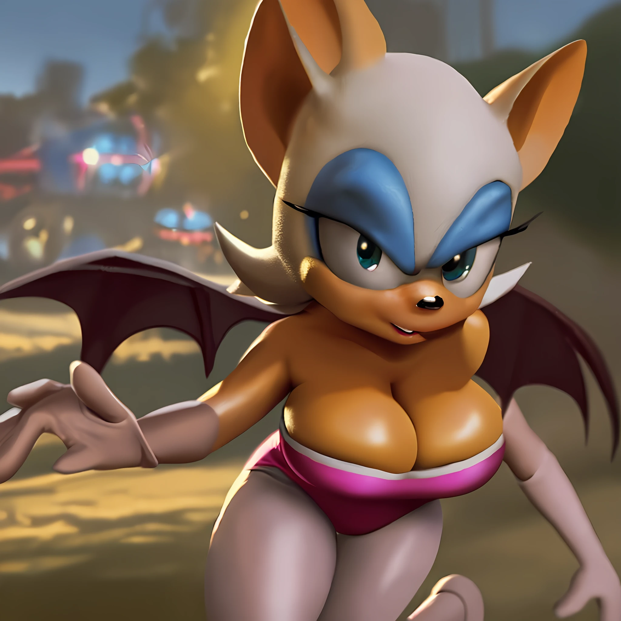 Rouge the Bat mouth