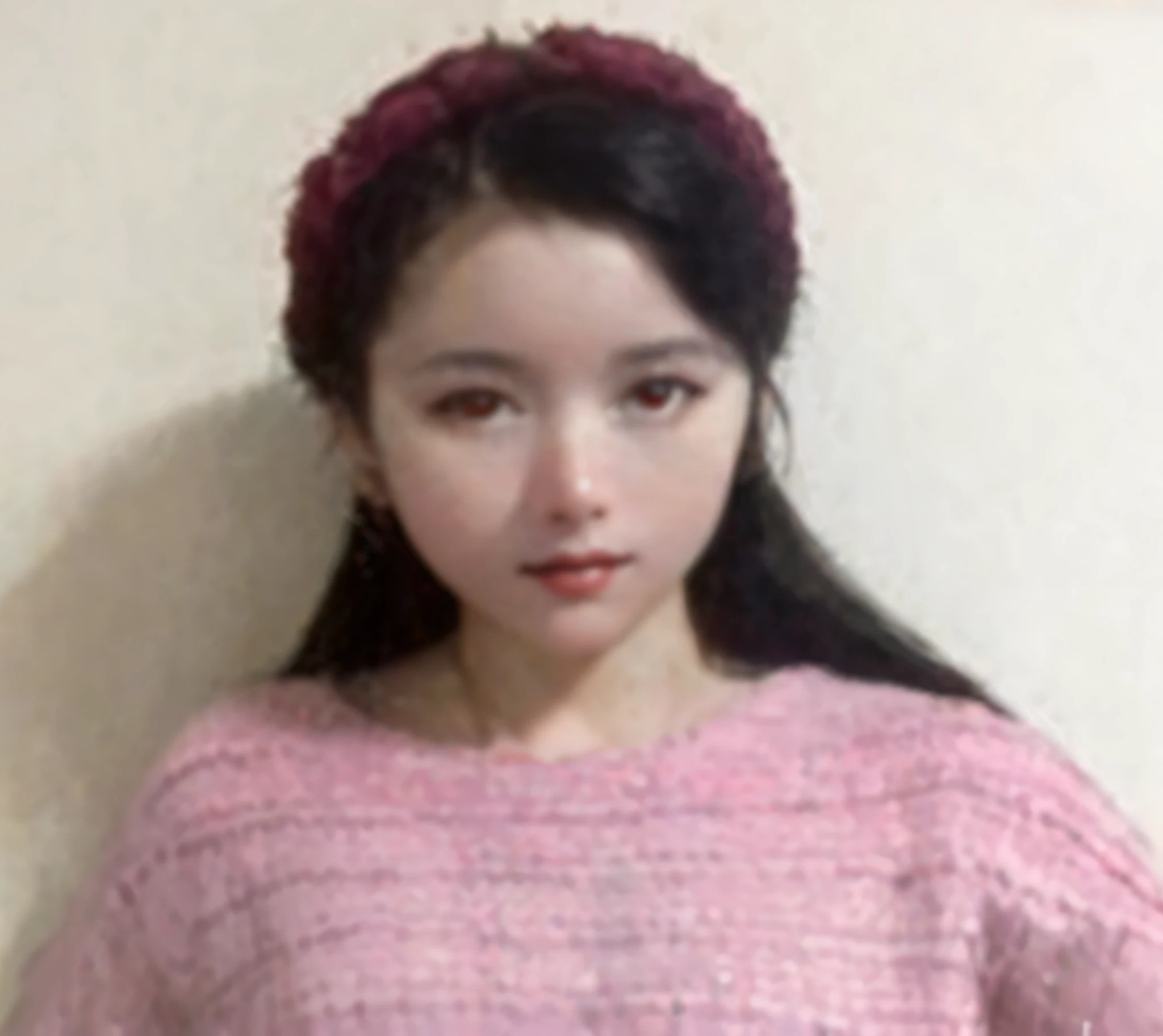 (Masterpiece, Monochrome, Colorful: 1.0), (Maximum Quality: 1.2), (Ultra High Quality: 1.1), Masterpiece, Best Quality, (Very Detailed CG Unity 8k Wallpaper), (High Detailed), (Best Illustration), ( Best Shadow), Realistic Lighting, costume girl,portrait of a girl,  Red Lips, Beautiful, Big Eyes