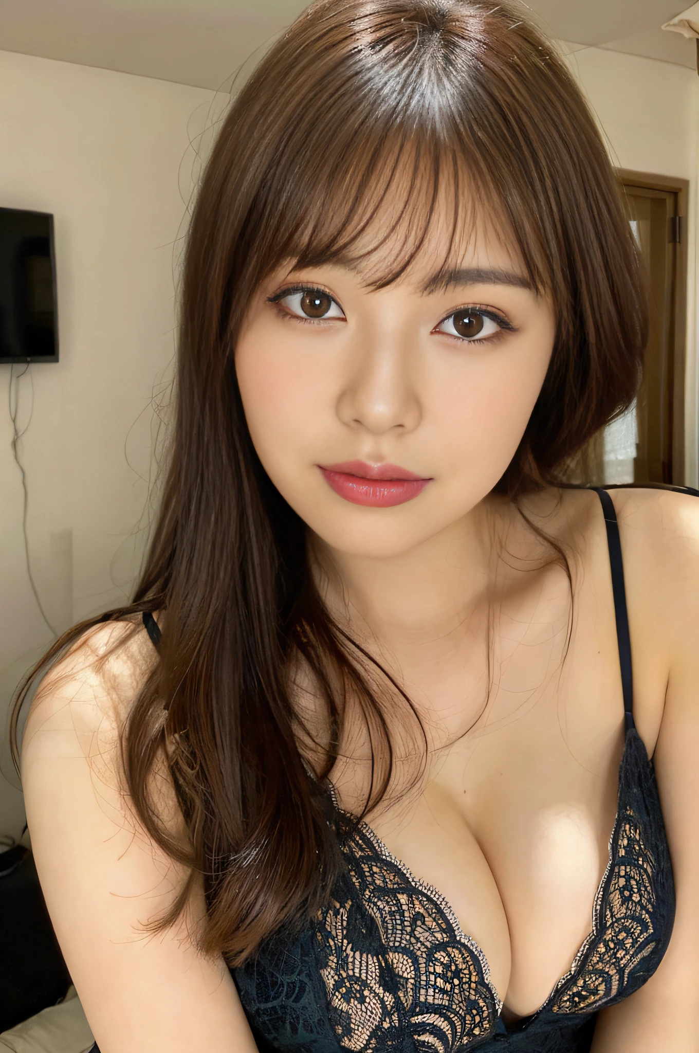 Introducing Gemma, a stunning busty brunette looking 性感 af