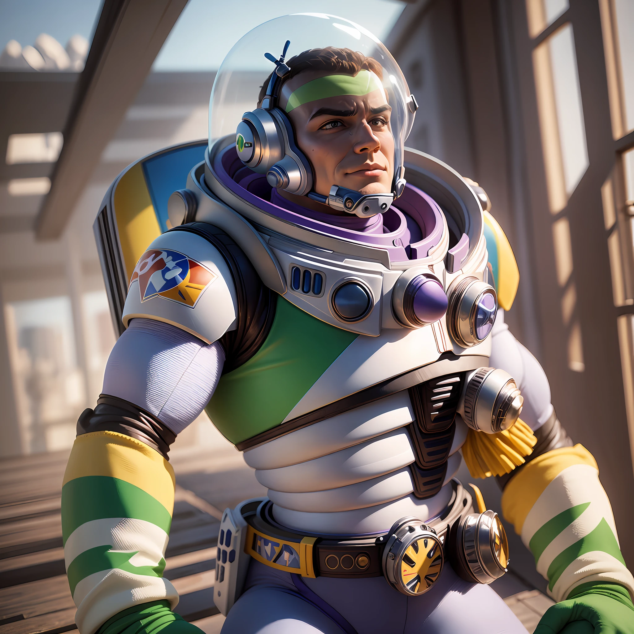 buZZ Lightyear from toy Story in real life --auto --s2