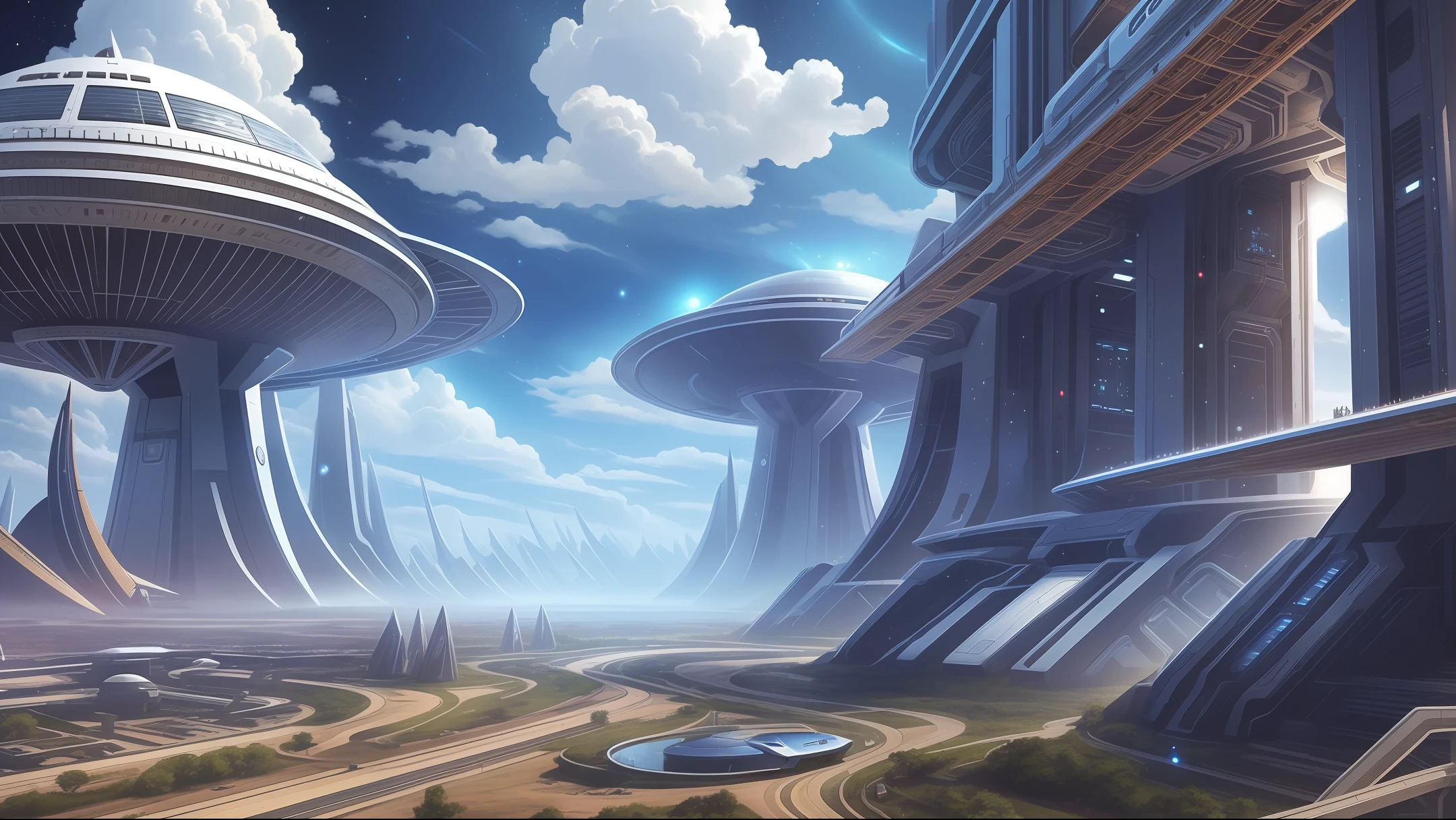 A sci-fi space world --auto --s2