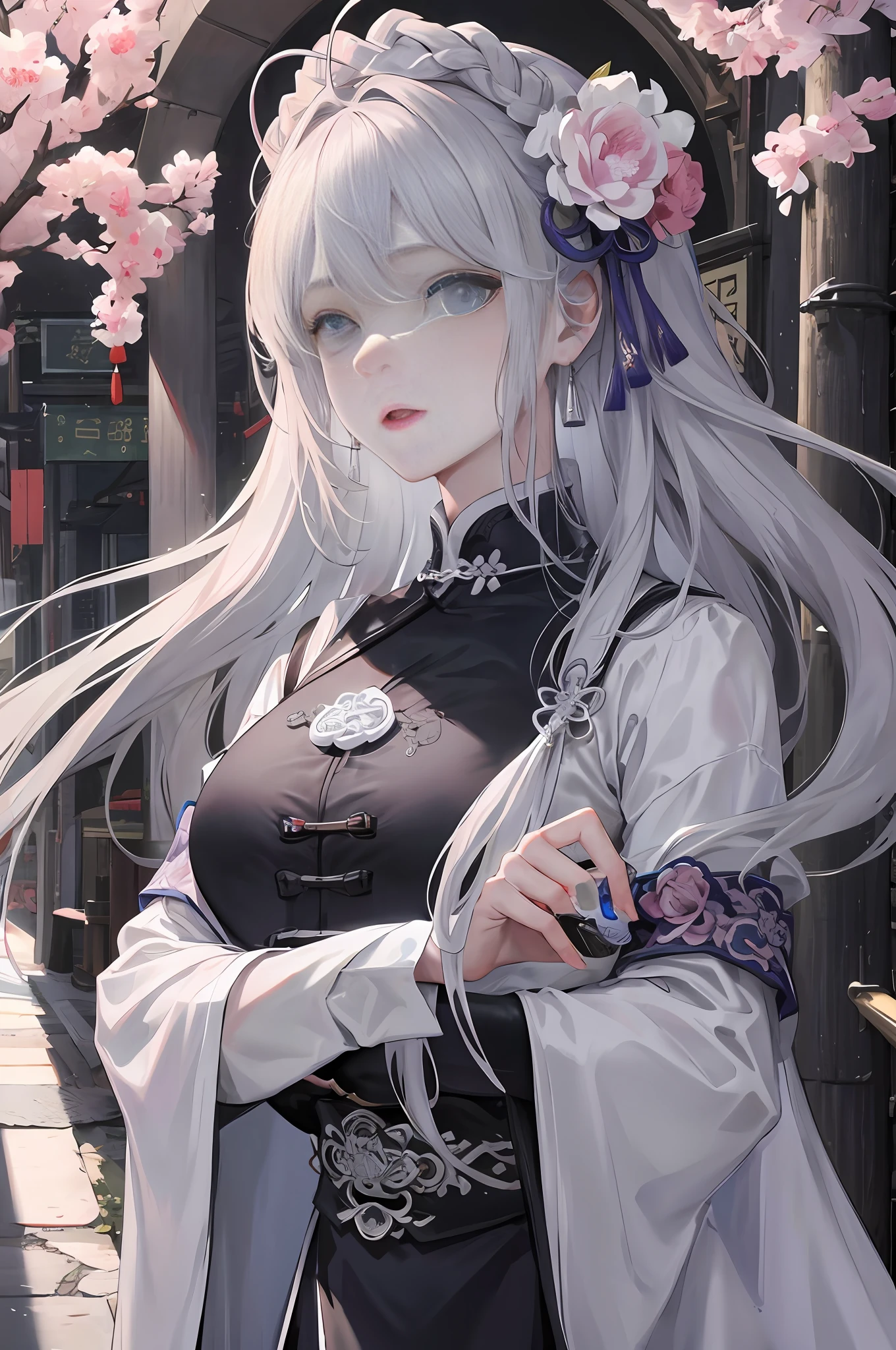 Delicate and beautiful eyes