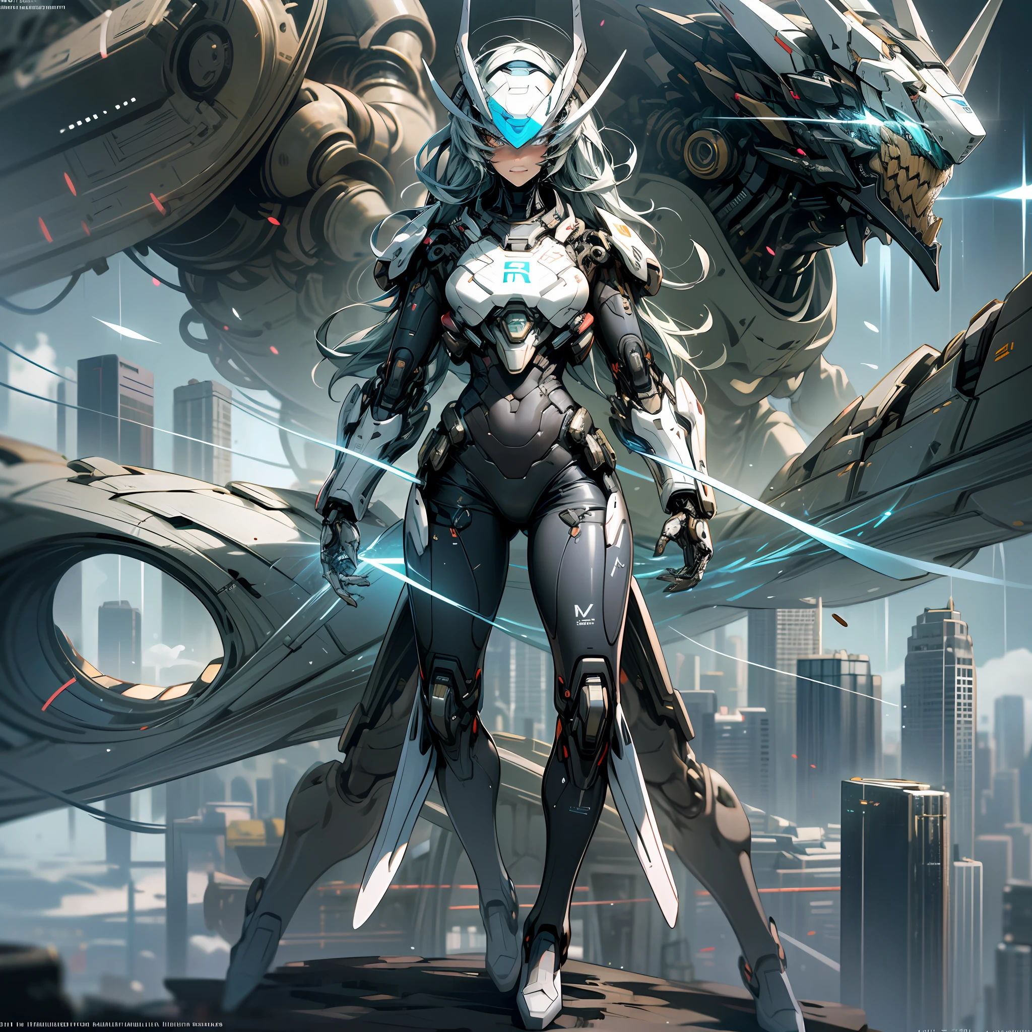 Futuristic artificial intelligence 4k image, Generate an detailed Human cyborg hybrid, this prompt creates a captivating depiction of a detailed Human cyborg hybrid, showcasing the seamless fusion of organic and mechanical and cybernetic elements. The fighter class cyborg should possess advanced technology, seamlessly integrated with its biological features, resulting in a formidable and visually stunning being that captures the imagination. Strike a balance between the natural world and cutting-edge tech in this one-of-a-kind design, --auto --s2