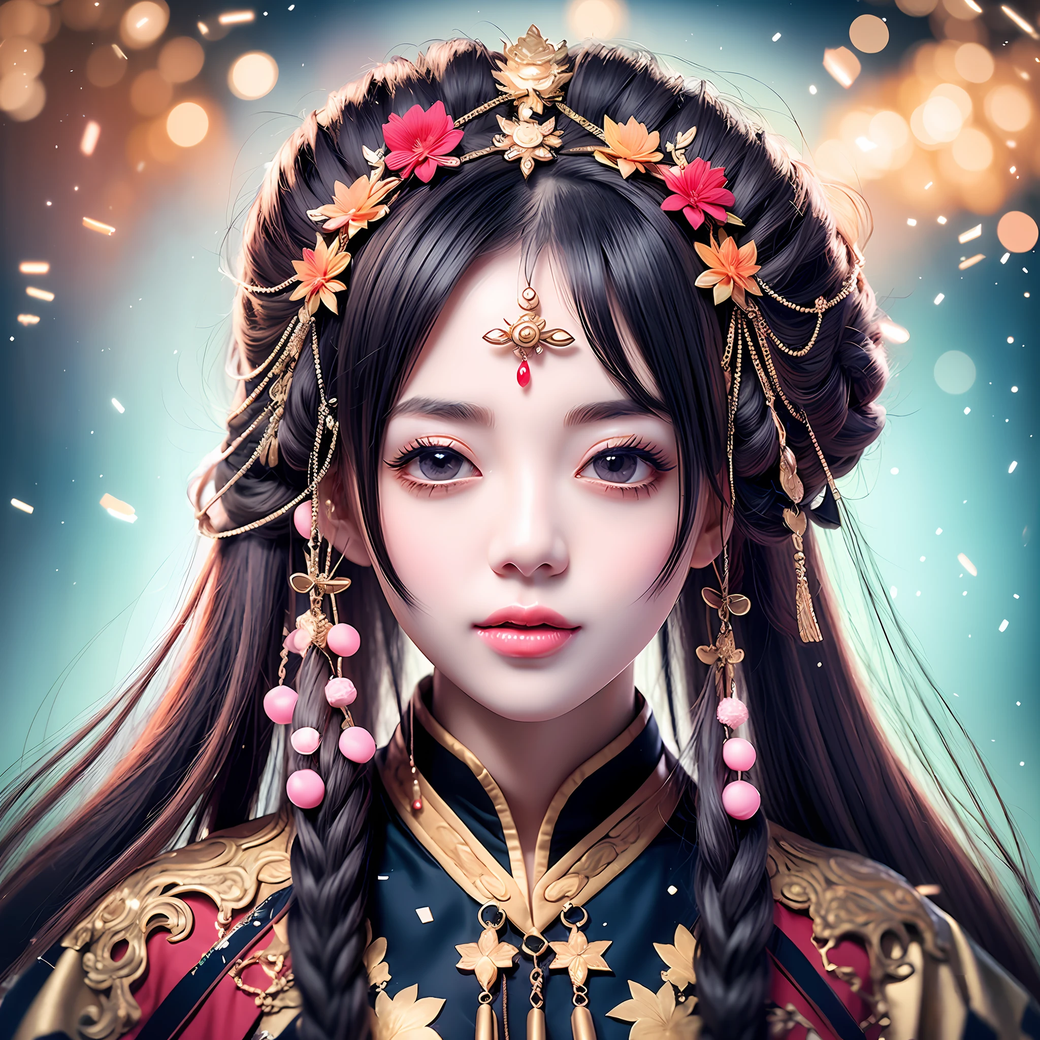 Wang Zhaojun was a beautiful woman during the Han Dynasty of China, she had a pair of big eyes, autumn waves, gentle and gentle; His eyebrows are slightly raised, and he seems to be smiling all the time. Her skin is as fair as snow, her face is oval, and her temperament is noble and dignified between her eyebrows. She is tall and slender, light and graceful. --auto --s2
