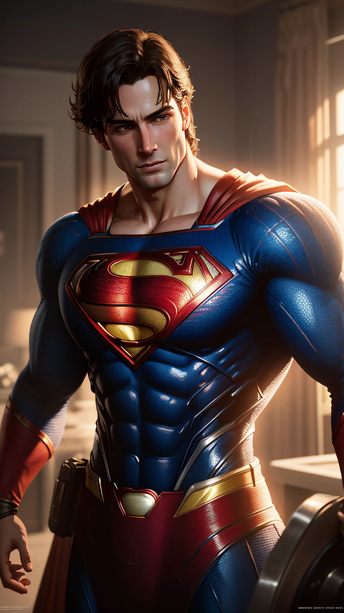 superman, photography,soft lighting, soft details, octane, artstation trending, ultra high detail, ultra realistic, cinematic,16k