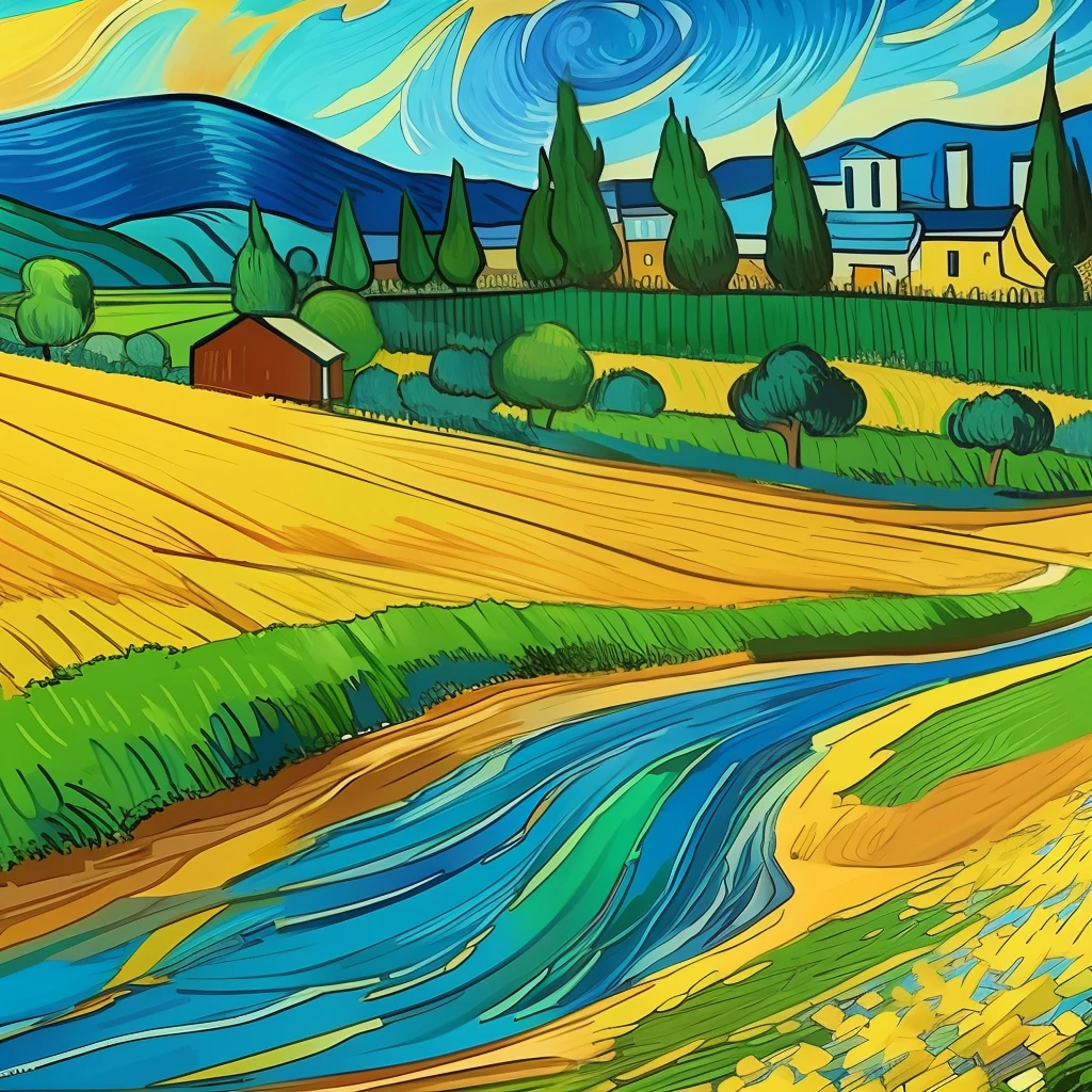 masterpiece of van gogh --auto --s2