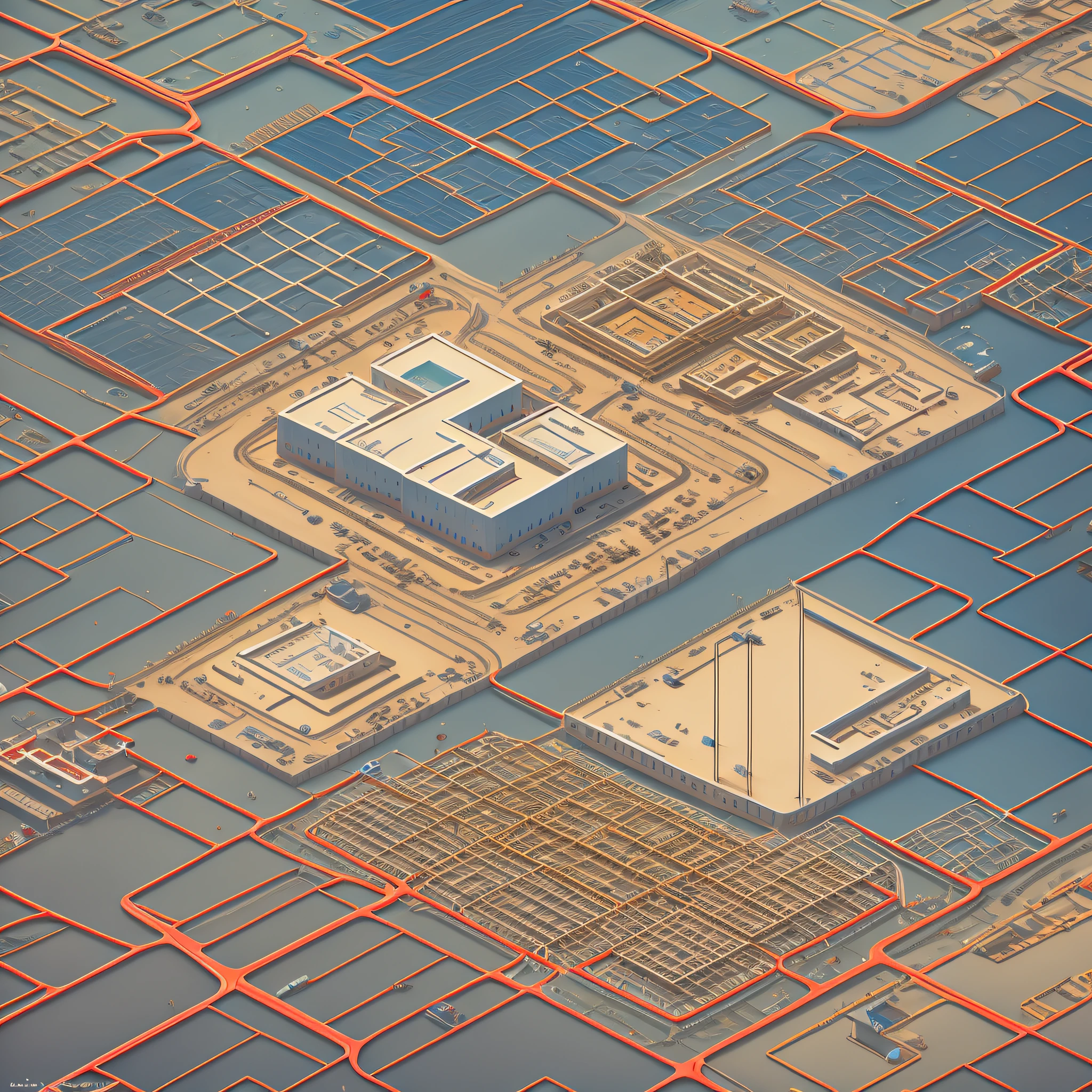Create logo of an engineering company that works with augmented reality, construction, factory layout and mapping with drones --auto --s2