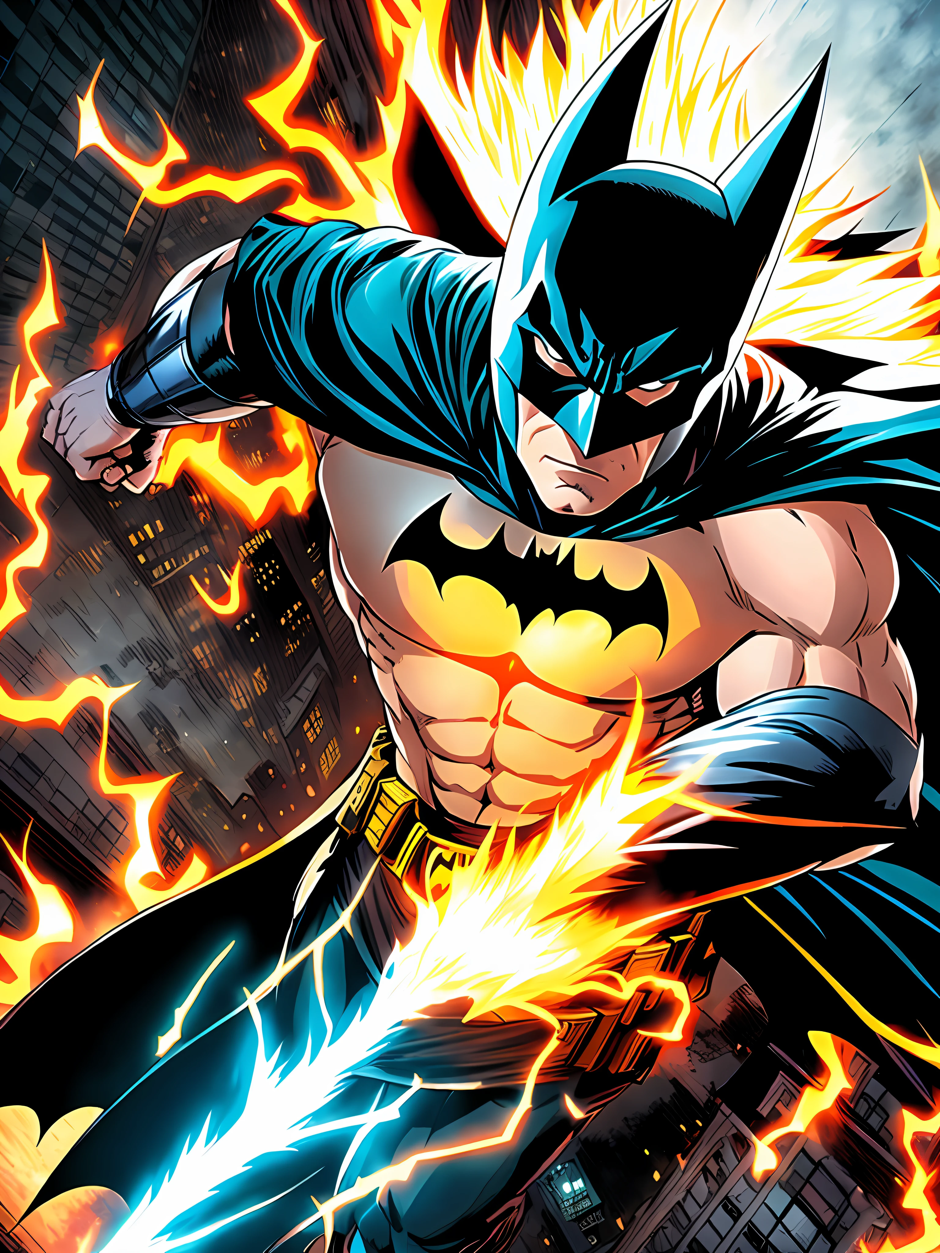Batman super sayajin