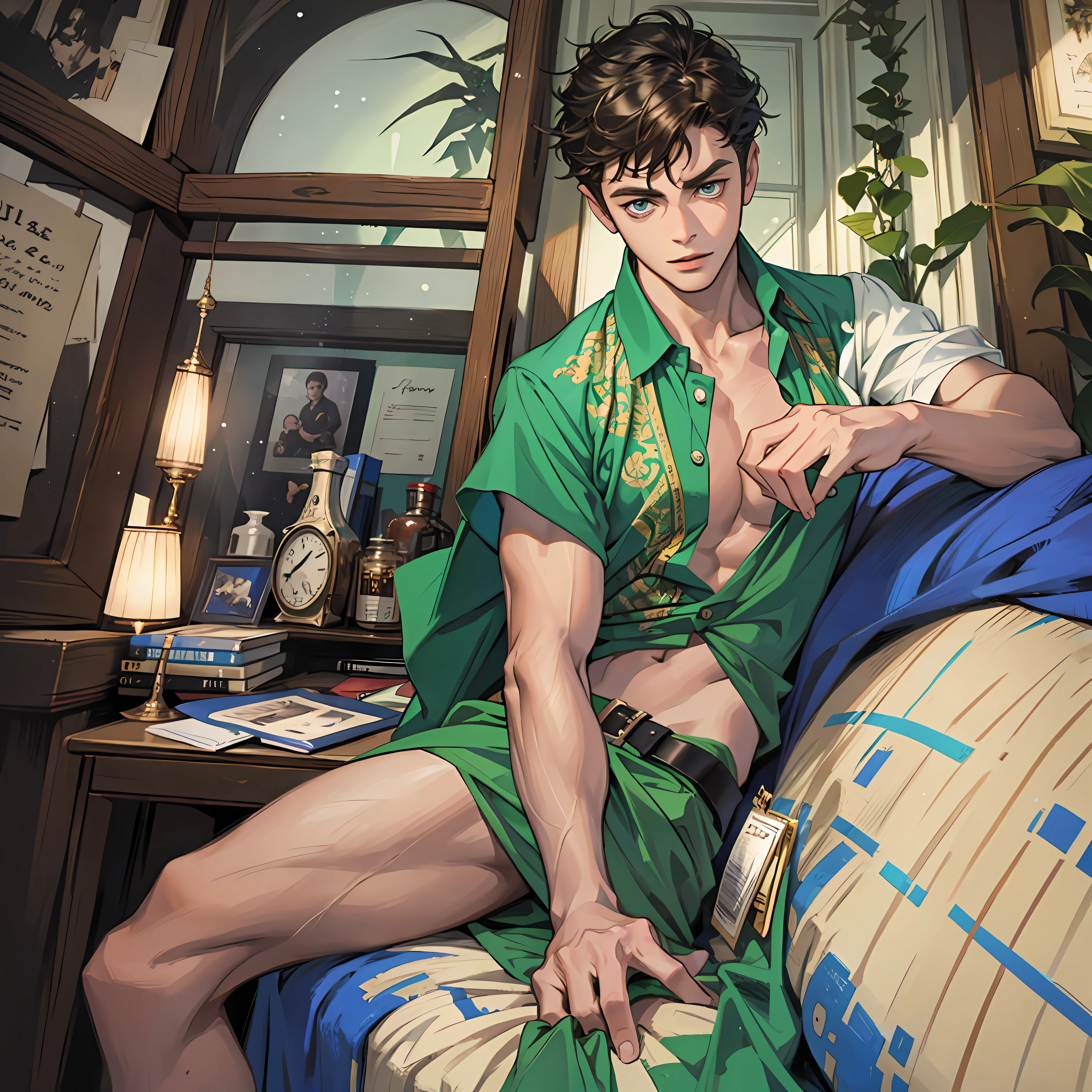Peter Pan, young man, adult, beautiful