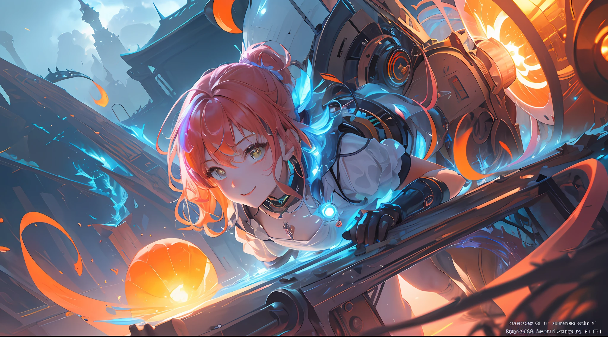 (Masterpiece:1.3), best quality, (illustration:1.2), (ultra-detailed),Eye focus,(Masterpiece Glow, pink lens flare), (Cinematic background), hyper details, (delicate detailed), ( intricate details) ), octane render, hdr, (hyperdetailed:1.15), ((colourful)), (soft light:1.2), 1male,, ultra-detailed eyes, mature, thick, rainbow painting drops, paint teardrops, men composed of paint, fully painted, splat, splash, outdoor, (Bioluminescent Hair: 1.1), (Glowing Eyes), (Silver Hair)), (Cinematic Masterpiece), Ferocious, Powerful, Splashing Colors Absolutely Eye-catching, (Movie Headlights), ((Caustic)), Dynamic Angles, Beautiful Details Glow, Ambient Occlusion, Ambient Light, Ray-Traced Reflections, (Best Lighting, Extremely Delicate and Beautiful), ((Cinematic Light)), (Soft: 2), (Otherworld Events), Otherworld Portals, Dreaming, (Curious), (Mysterious), (Exploring New Worlds), (Whimsical :2), Intricate Background, Vitality, Spirit, (Gentle Smile), Dreamland, Skyscraper, (Tree of Life), Vortex, Magic Array,(extremely detailed CG unity 8k wallpaper,masterpiece, best quality, ultra-detailed),(best illumination, best shadow, an extremely delicate and beautiful),floating, [(dynamic angle,((1girl)):1.2,(blue:1.3+red+orange) scales:1.2+fire:1.3),(long blue hair:1.2+long pink hair+long orange hair:1.3),red eyes,dynamic pose,(wings),scaly white armor,sharp claws,snarling,aggressive look):0.75], [ :(smoky mountains,foggy atmosphere,(flying embers),sky adorned with stars,misty clouds,illuminated by fire):0.6]