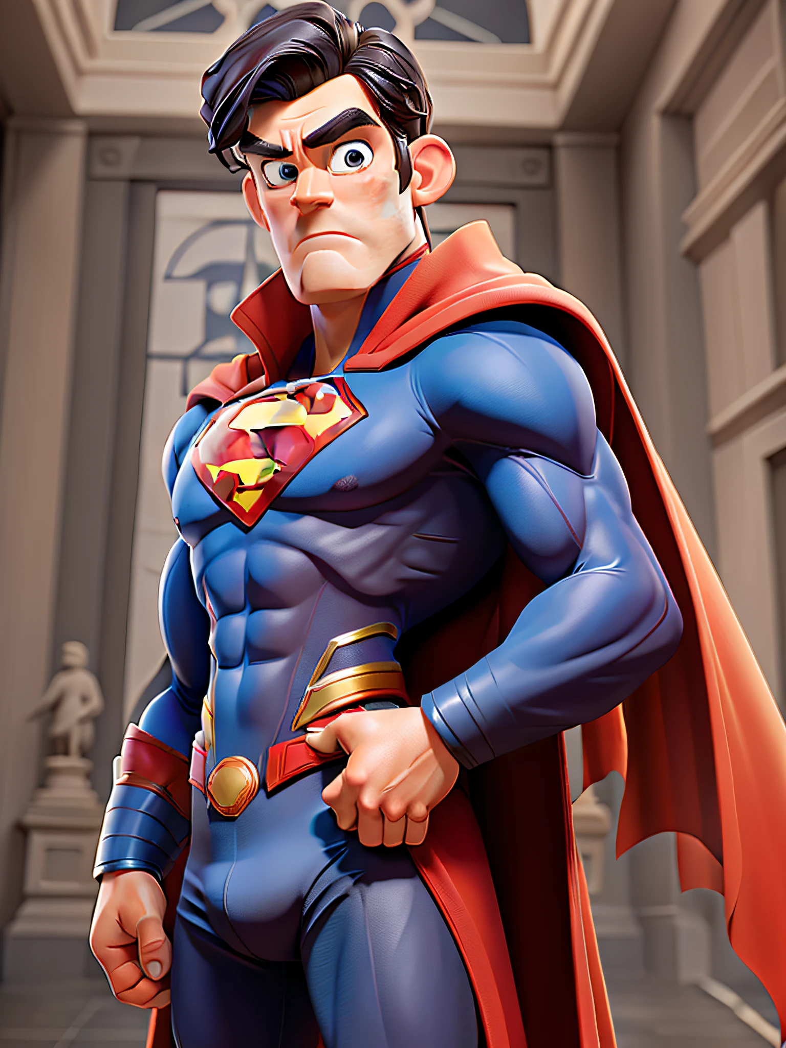 masterpiece, best quality, ultra-detailed, superman