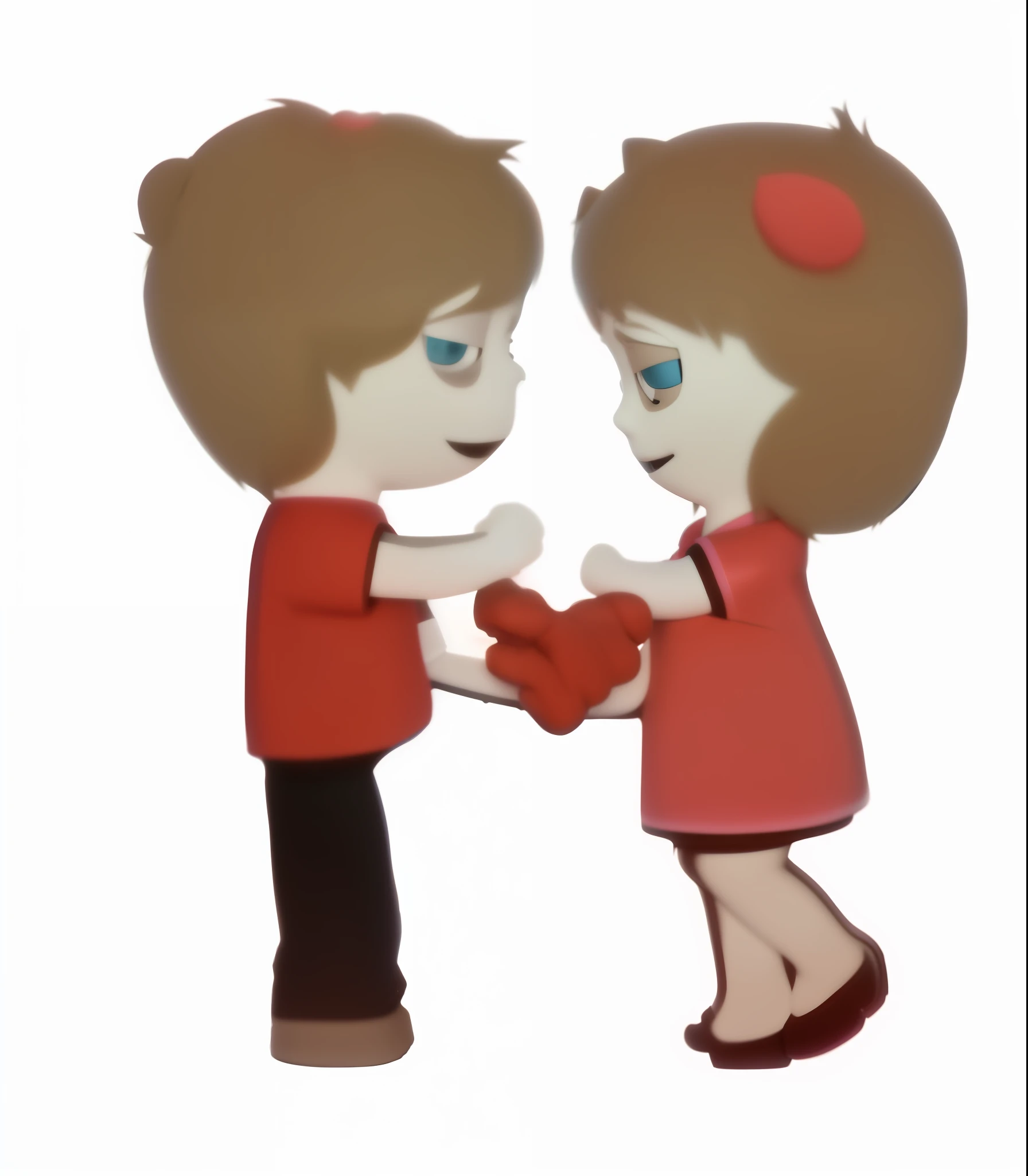 Turn this photo into the Pixar style in high resolution