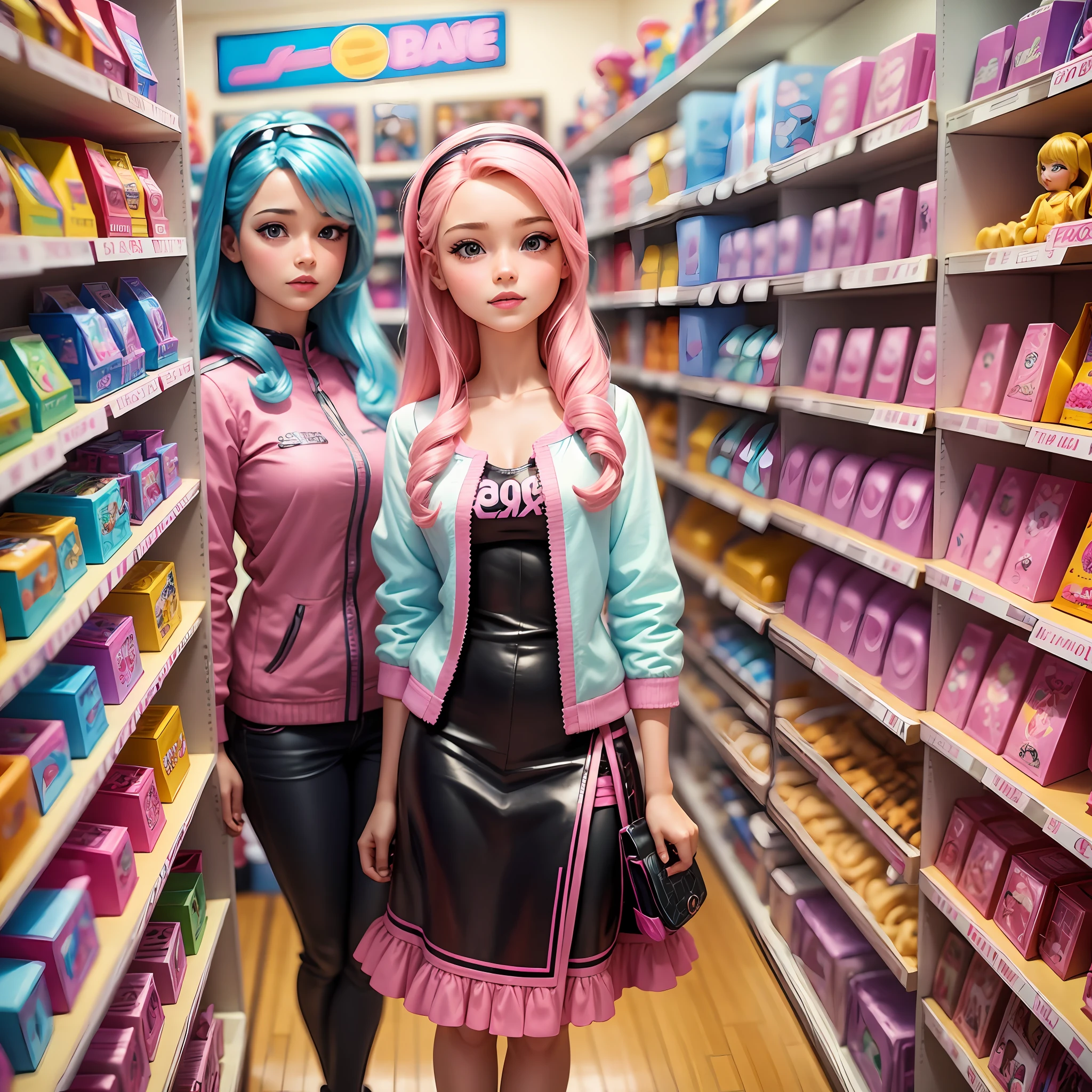 inside a toystore selling barbie dolls --auto --s2