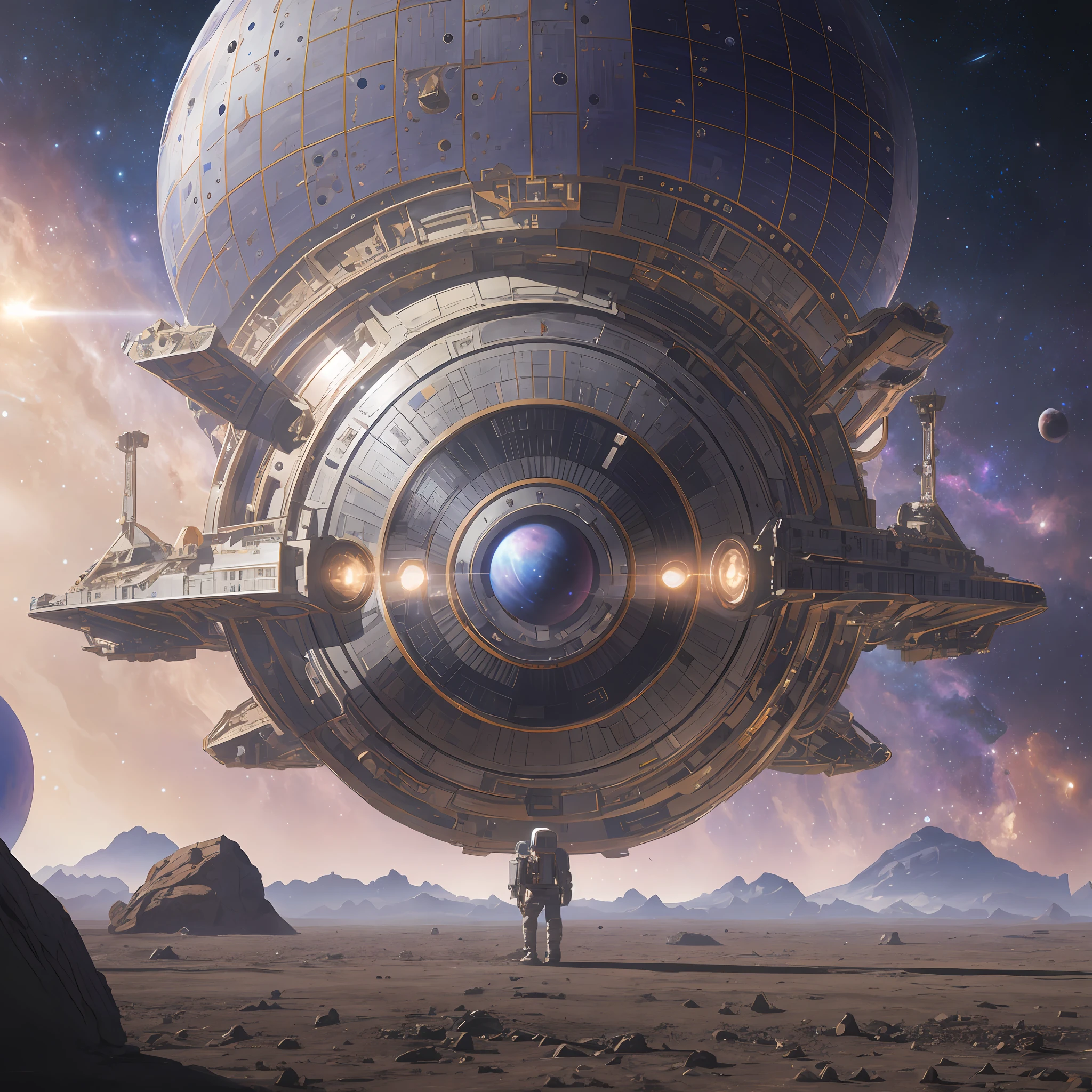 planet, on space, realistic photo, like space telescope images, , trending on artstation, sharp focus, studio photo, intricate details, highly detailed, by greg rutkowski --auto --s2