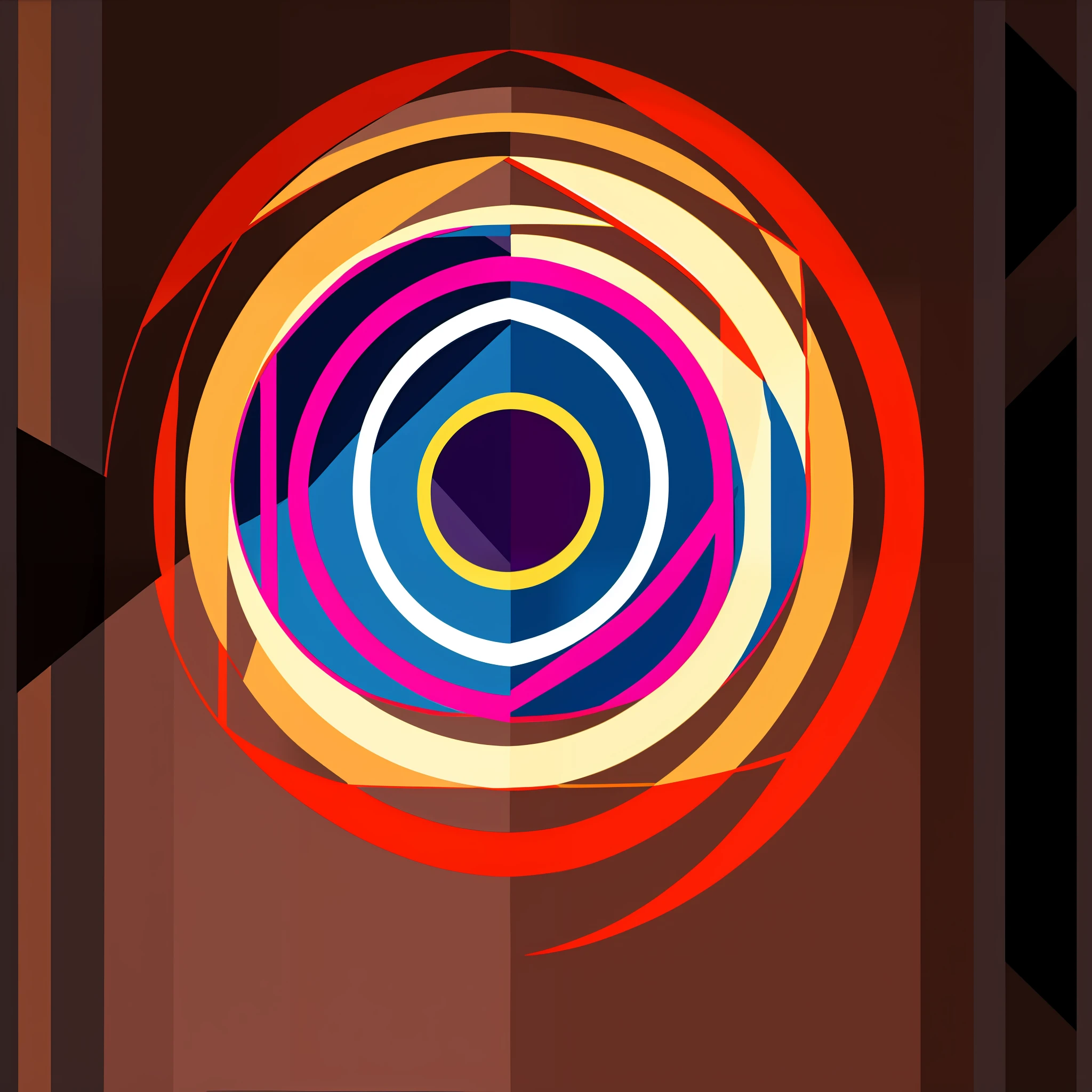 Ecstatic abstract orgasmic tribal dance club disco blurred bokeh