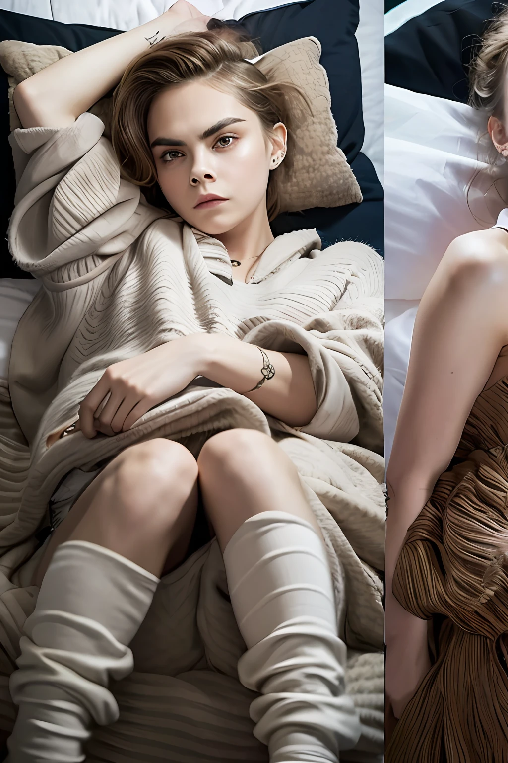 Cara delevingne sleeps, realistically