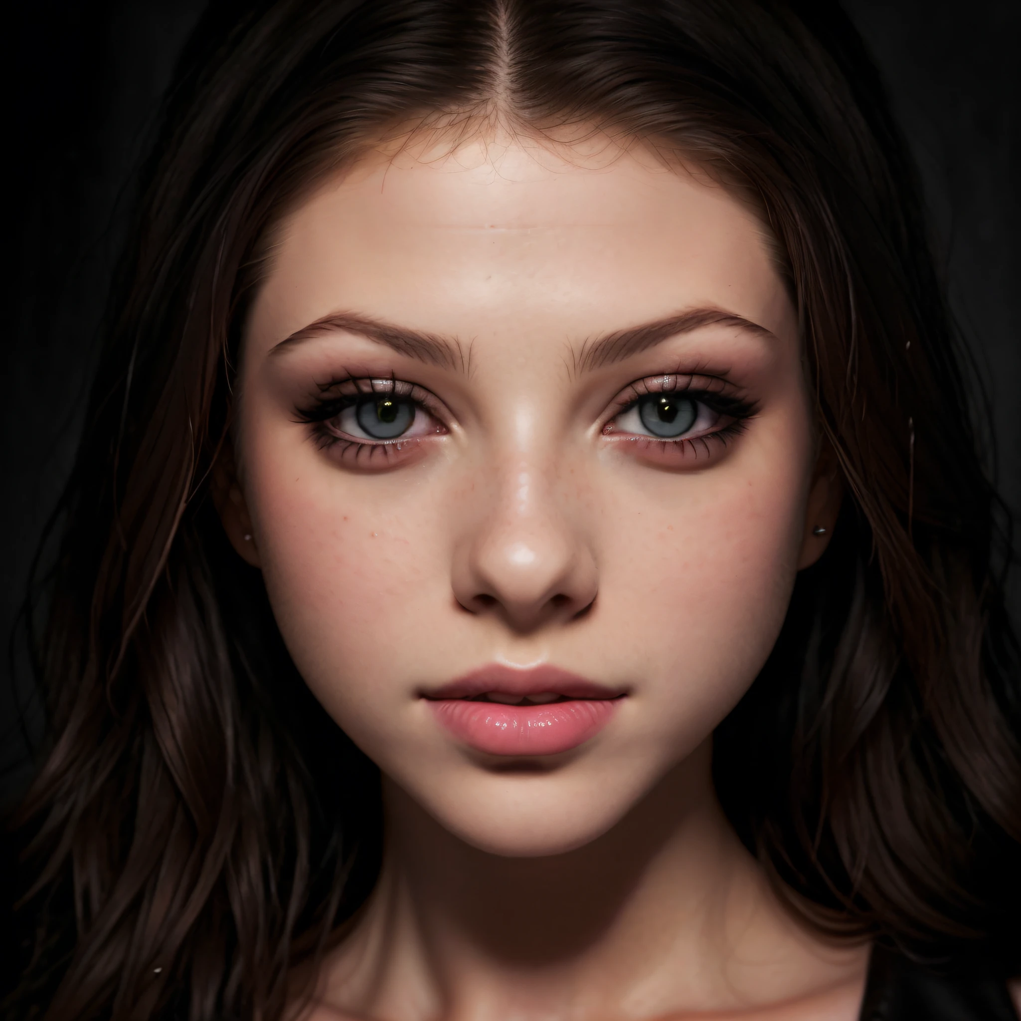 michelle trachtenberg, black dress,cleavage,raw photo, portrait, office model, long hair, high resolution, soft light, soft skin,award-winning portrait photography, dramatic lighting,detailed eyes,(detailed lips:1.1) elden ring style, modelshoot style,knollingcase,dreamlikeart