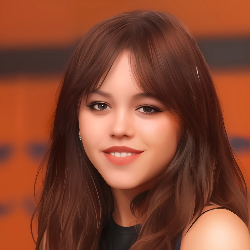 Girl with non-harmonic face, big teeth and mouths and considered socially ugly