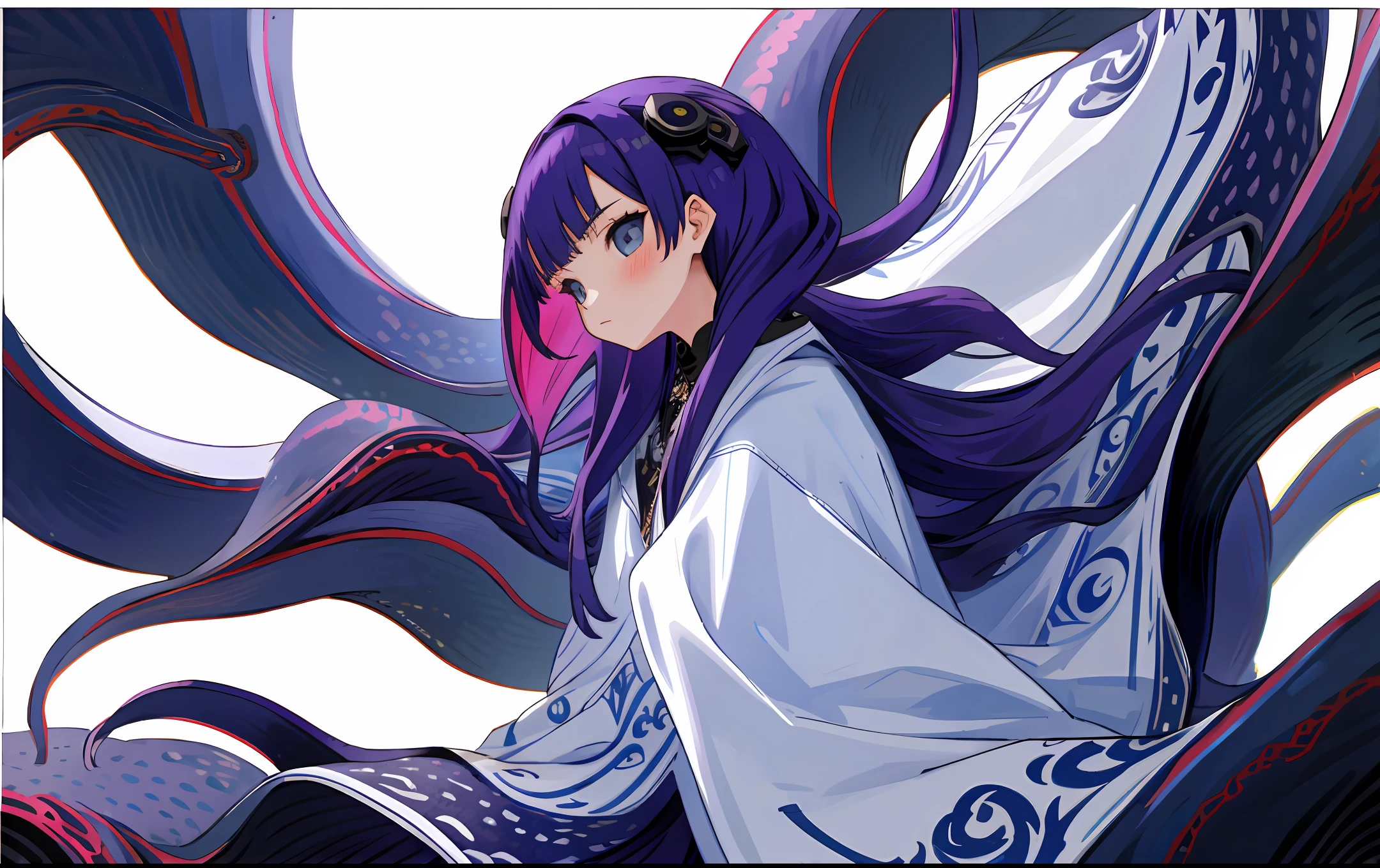 Best Quality, Masterpiece, Girl with Tentacles