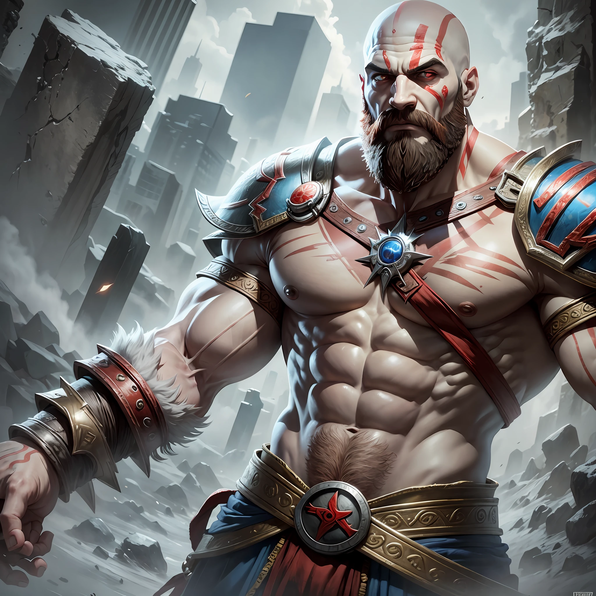 Kratos God of War --auto --s2