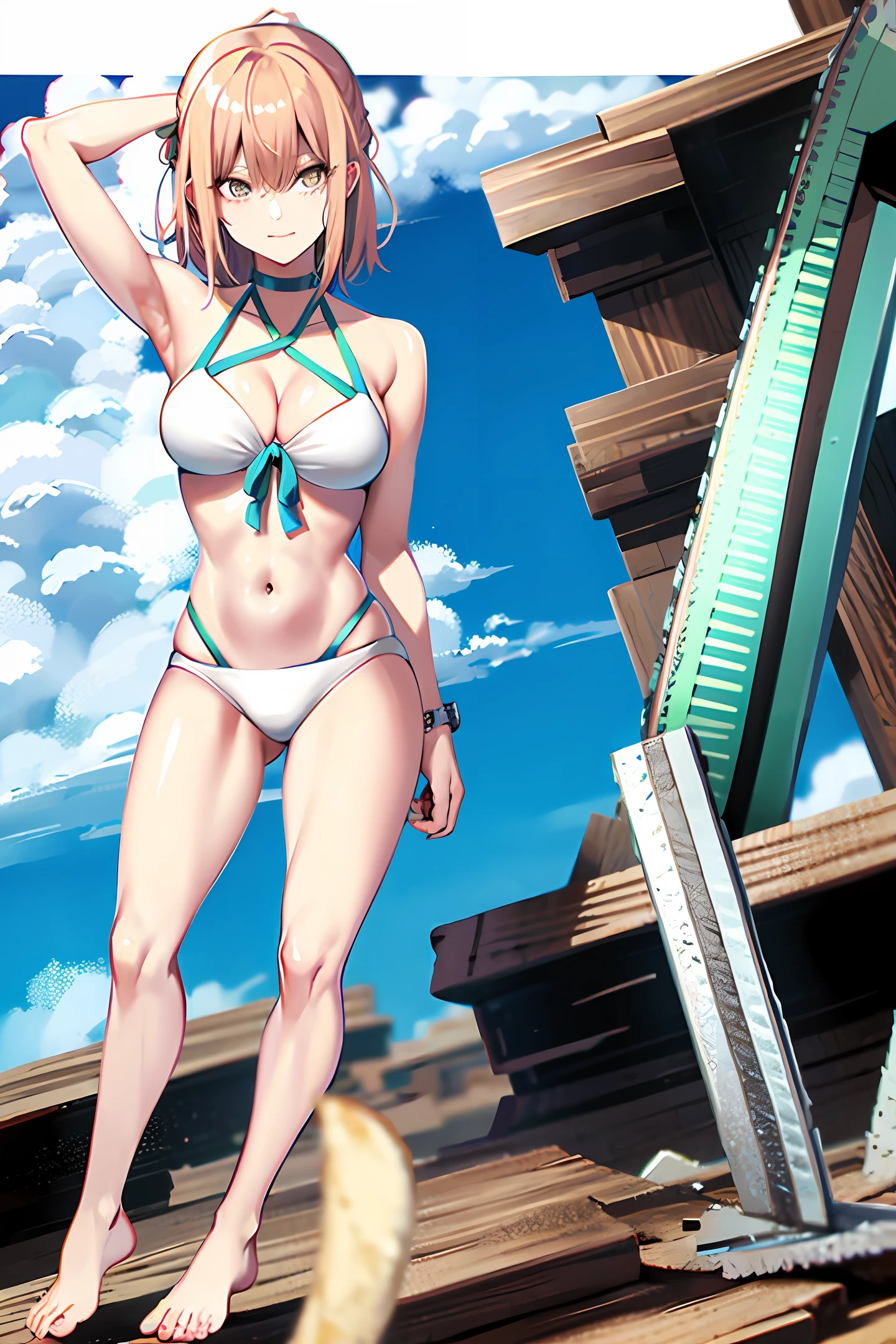 Makima, chainsaw man, bikini,swimsuit