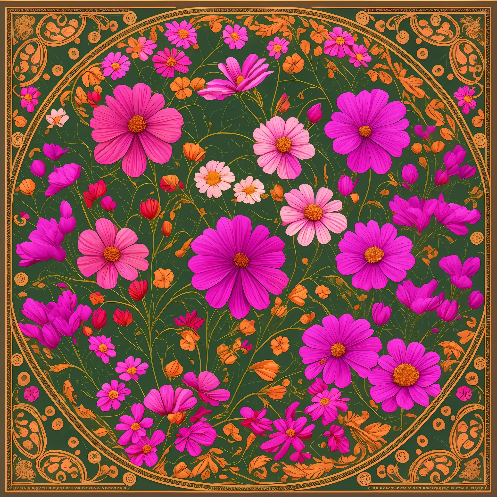 [Flower Cloth] + [Color Print, Floral Pattern] + [Subtle Details, Smooth Texture] + [Graphics Engine Leonardo Diffusion, Rendering Engine Leonardo style,  Prompt Magic v2, 2024x2024 Px, Guidance Scale 10 ,  Strength 999.0 --auto --s2