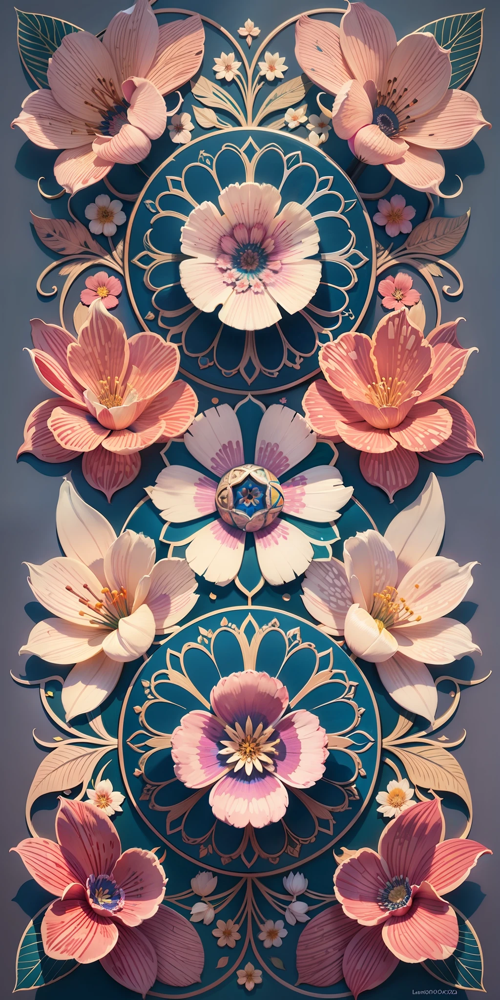 [Flower Cloth] + [Color Print, Floral Pattern] + [Subtle Details, Smooth Texture] + [Graphics Engine Leonardo Diffusion, Rendering Engine Leonardo style,  Prompt Magic v2, 2024x2024 Px, Guidance Scale 200 ,  Strength 999.0 --auto --s2