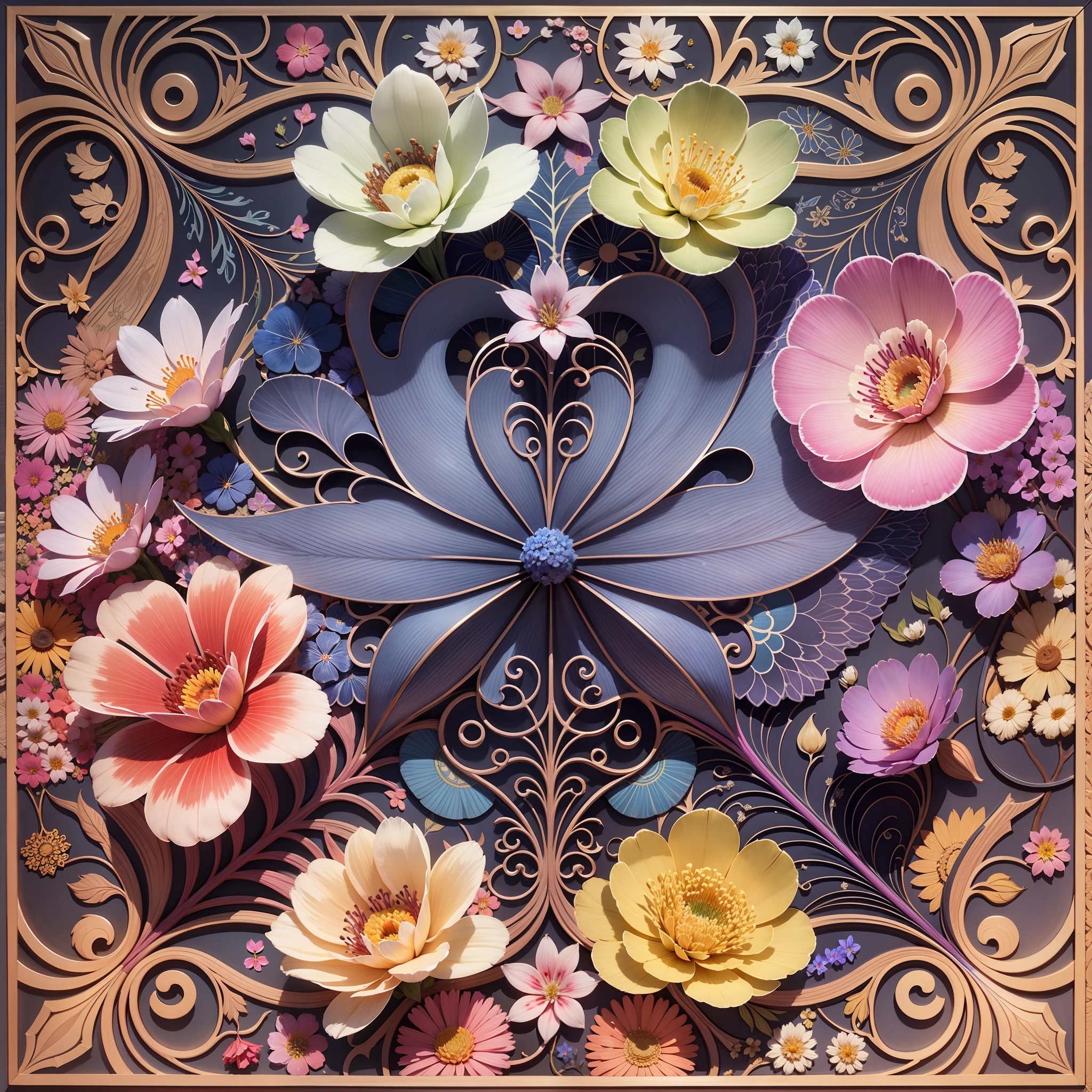 [Flower Cloth] + [Color Print, Floral Pattern] + [Subtle Details, Smooth Texture] + [Graphics Engine Leonardo Diffusion, Rendering Engine Leonardo style,  Prompt Magic v2, 2024x2024 Px, Guidance Scale 7 ,  Strength 999.0 --auto --s2
