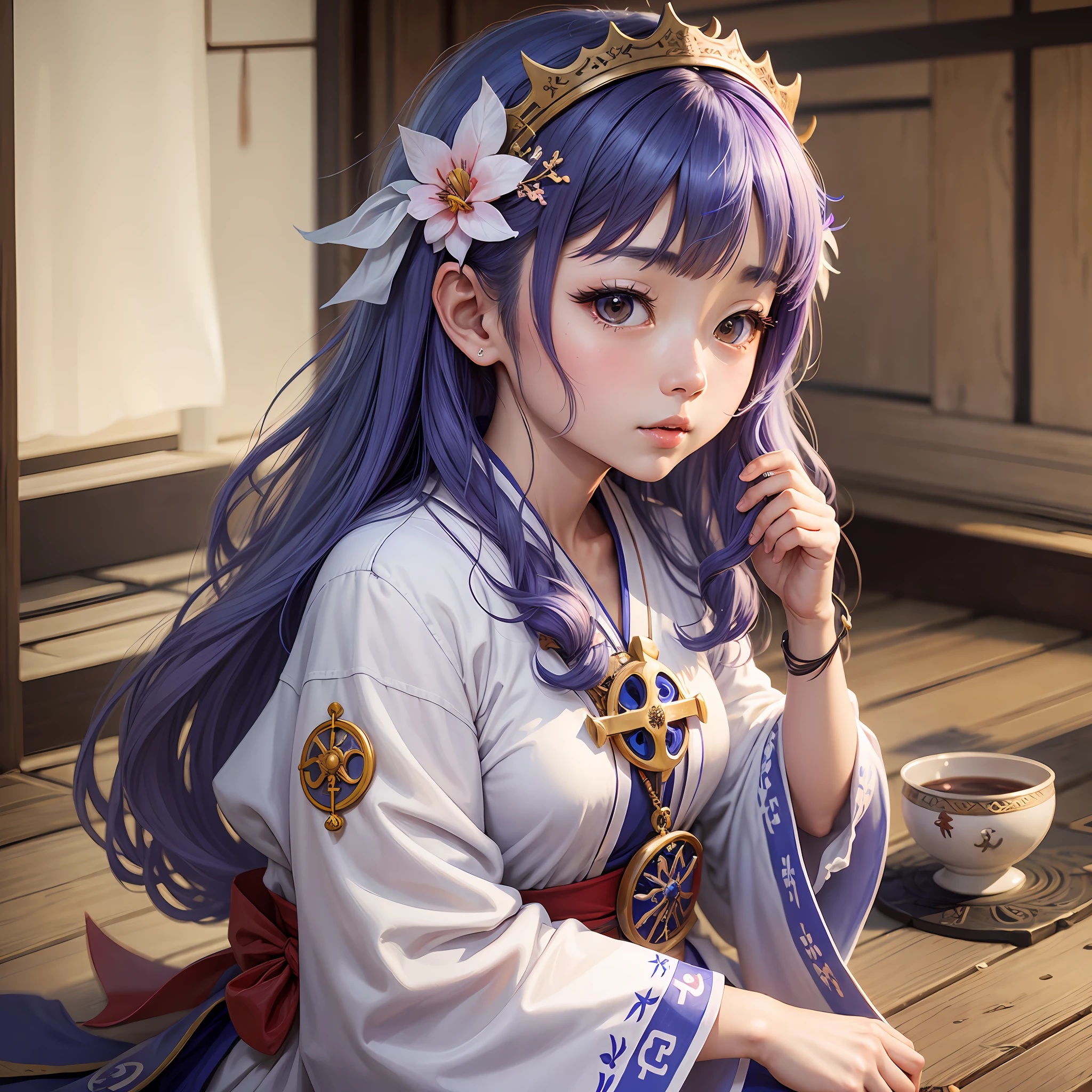 Cute priestess of the Japan --auto --s2