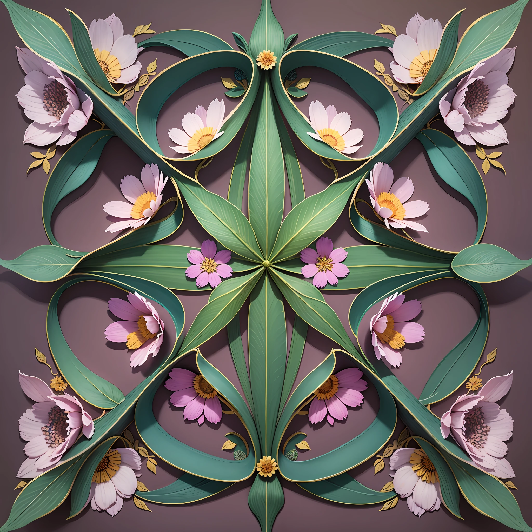 [Flower Cloth] + [Color Print, Floral Pattern] + [Subtle Details, Smooth Texture] + [Graphics Engine Leonardo Diffusion, Rendering Engine Leonardo style,  Prompt Magic v2, 2024x2024 Px, Guidance Scale 4 ,  Strength 999.0 --auto --s2