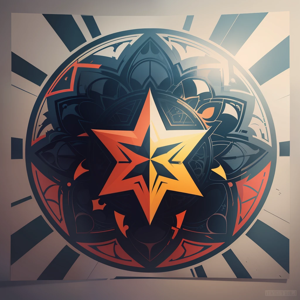 A versatile and vibrant graphic art design, ideal for stickers, t-shirts, posters and badges. The design is medieval, with bold colors, and features clean, smooth lines. Its perspective is flat, without distortions, and its vector rendering allows a high level of detail. In addition, the design is optimized for use in sublimation t-shirts and can be easily cut out from the background. The end result is an impactful design ready to be applied to different products. Sticker, t-shirt, poster, vector, graphic art, emblem. Details: colorful, vibrant. Art Style: Illustrative, with clean lines. Texture: Smooth, no visible textures. Perspective: Flat, without distortion. Rendering engine: Vector, with a high level of detail. Rendering: scale 7 speed 0 --auto --s2