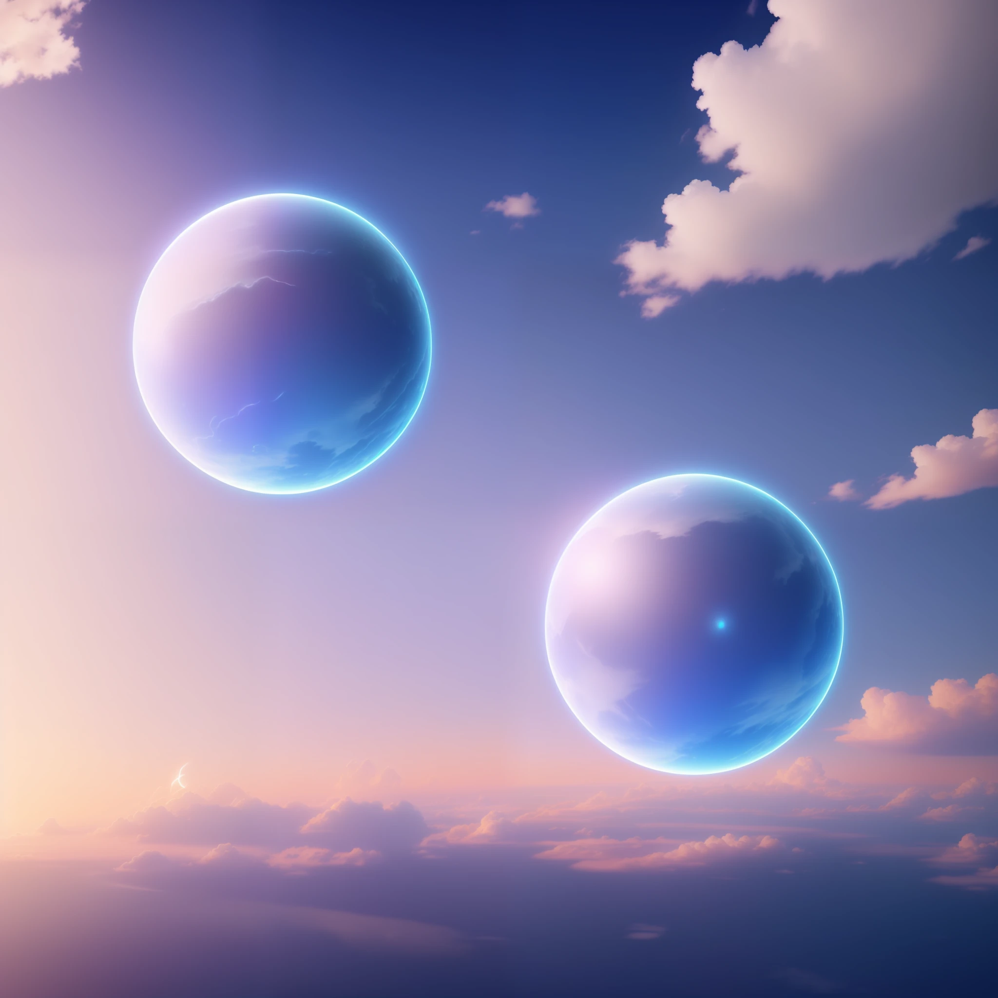 (extremely detailed CG unity 8k wallpaper, masterpiece, best quality, ultra-detailed),(best illumination, best shadow, an extremely delicate and beautiful), floating, vibrant fantasy world, angelic orb of holy blue and warm white light, blinding, bright, glowing, white background
