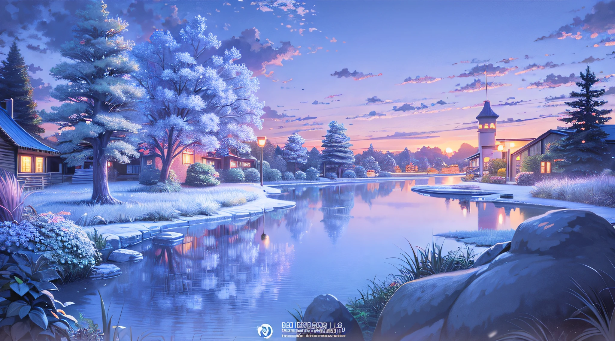 Anime - Outdoor Scene, Cozy Family Scene, Anime Background Art, Detailed Scenery - Width 672, Anime Landscape Concept Art, Anime Style Cityscape, Studio Ghibli Anime Style, Studio Ghibli Art Style, Studio Ghibli Scheme, Anime Landscape, Studio Ghibli Art Style, Landscape Art, Beautiful Anime Landscape, Garden Villa, Ghibli Art Style