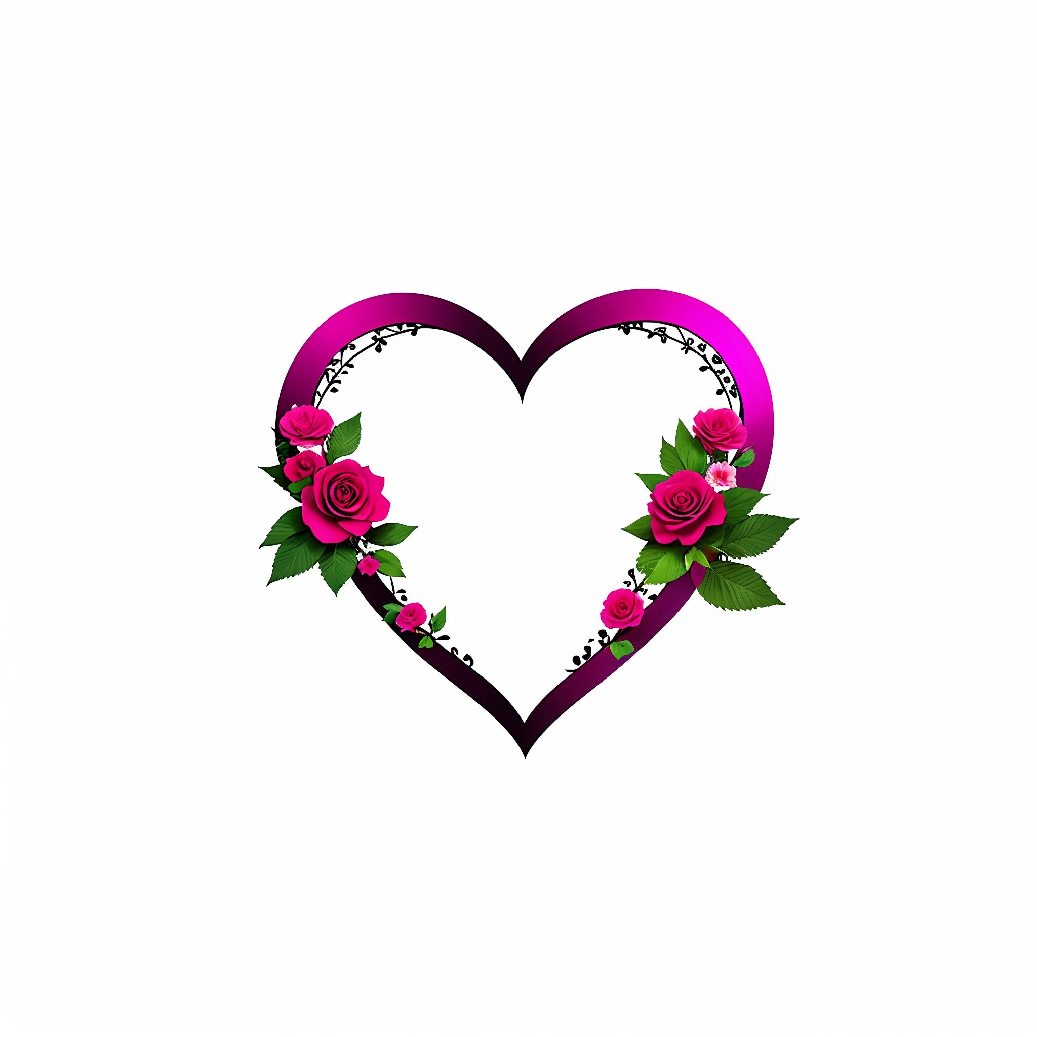 a close up of a heart shaped object with flowers on it, heart, heart made of flowers, [ digital art, pink hearts in the background, hearts, very very low quality picture, rendered, with a black background, gothic harts, hearts symbol, romantic!!!, several hearts, cad, romantic simple path traced, vd, yummy, high resolution