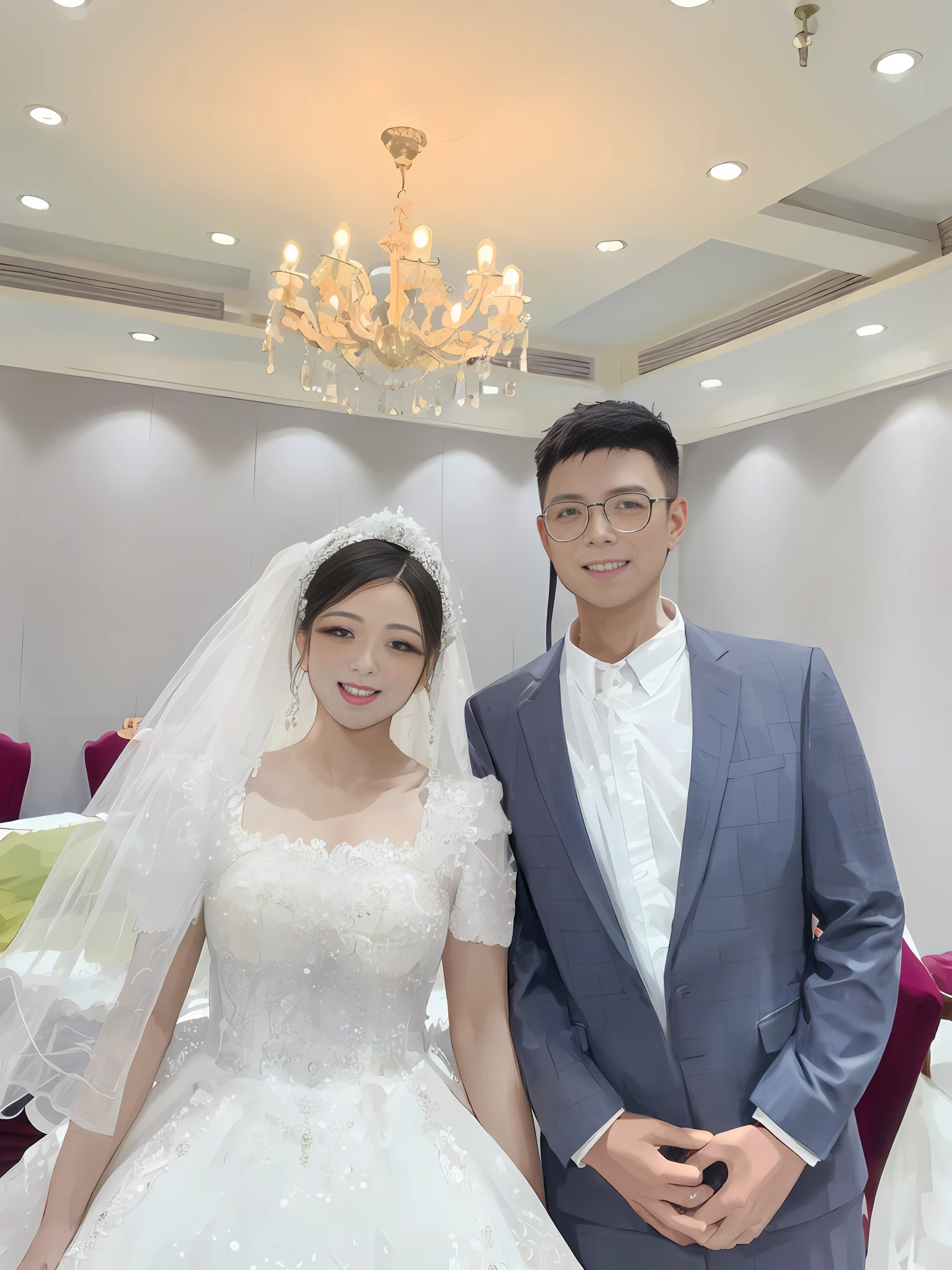 bride and groom group photo in bridal room, wedding photos, bride and groom, lovely couple, happy couple, full body photogenic photo, wedding photo, couple, 8k selfie photo, wedding