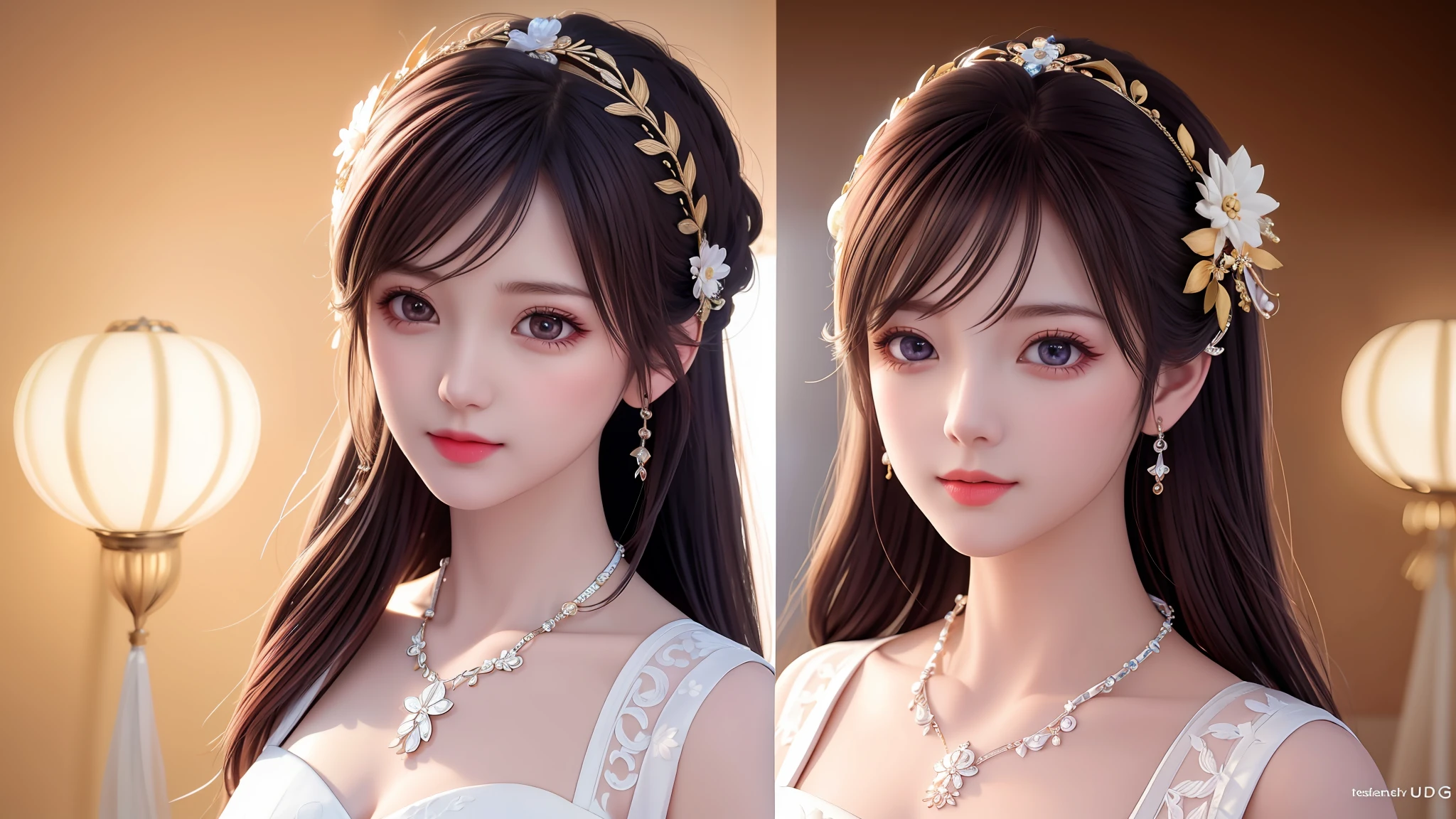 Best Quality, Masterpiece, High Resolution, 1girl, Porcelain Dress, Hair Accessories, Necklace, Jewelry, Pretty Face, On Body, Tyndall Effect, Realistic, Shadow Studio, Rim Lighting, Dual Tone Lighting, (High Detail Skins: 1.2), 8k UHD, dslr, soft light, high quality, volume light, sneak shot, photo, high resolution, 4k, 8k, background blur,