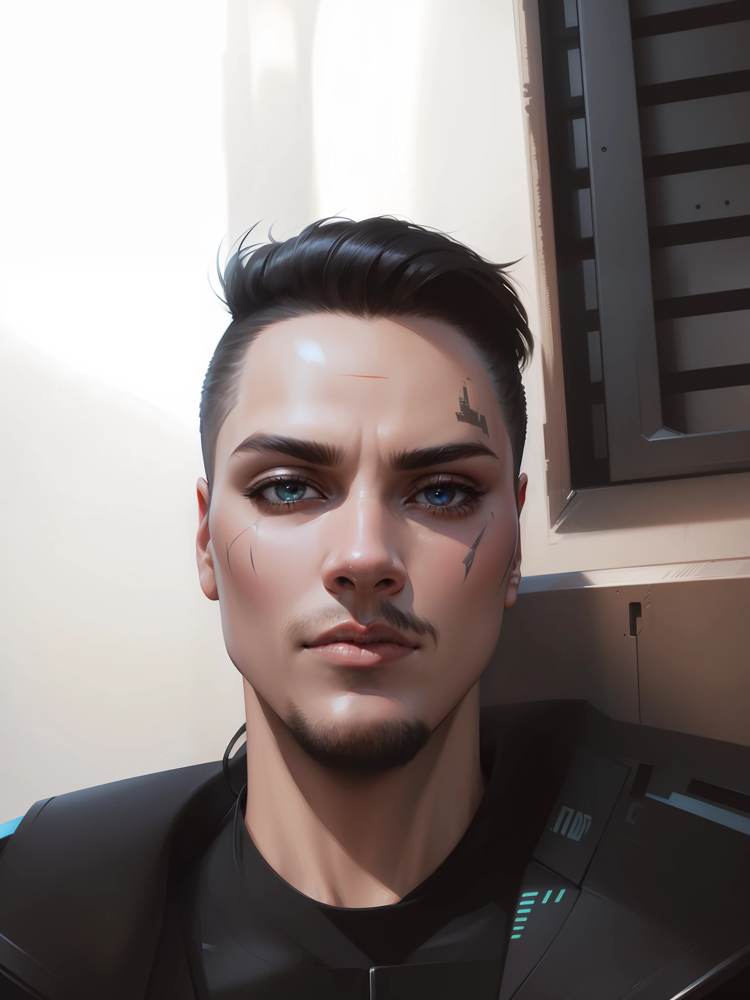Cyber punk, Quality, Face details, detailed --auto --s2