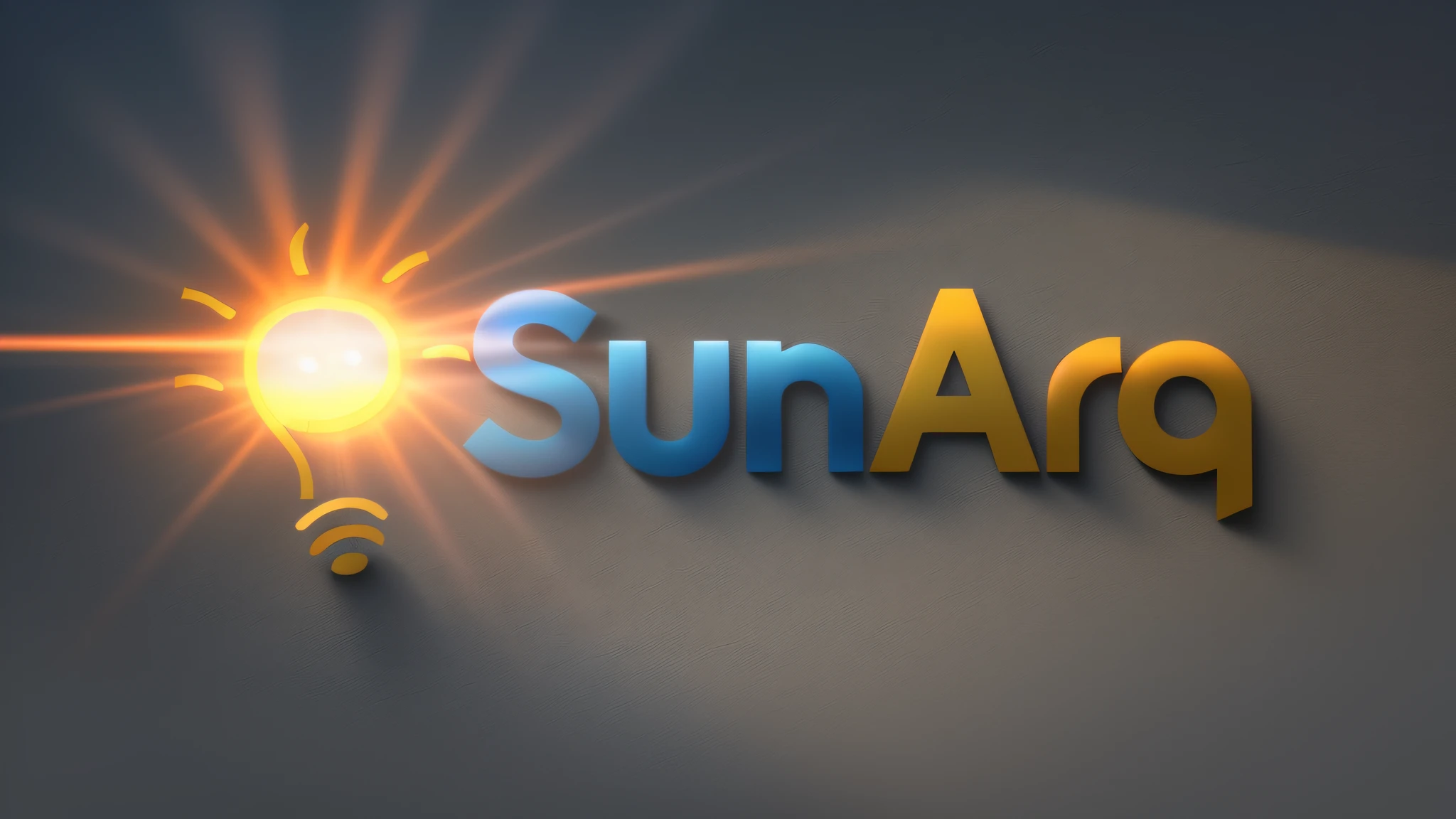1 sun, solar energy, solar panels in the area below the image, blue sky, sunlight, focus image, sharp image,(very detailed CG unified 8k wallpaper) (best quality), (best illustrations), (best shadows)