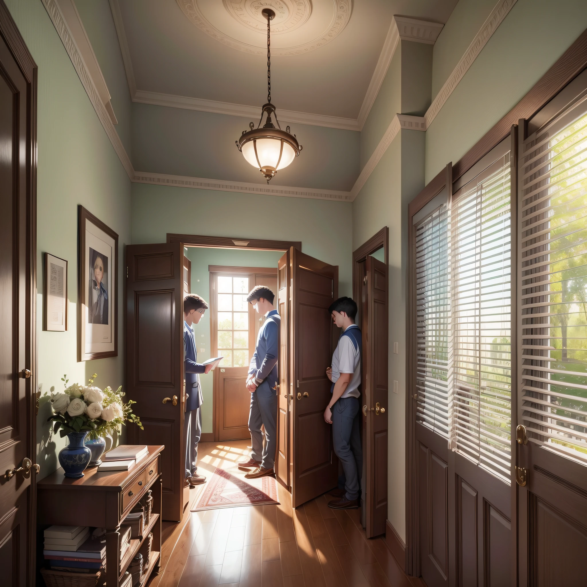 A scene, a boy's college entrance examination score at home came out, the results were beyond imagination, the whole family was shocked Except for the male protagonist, his whole family was in a state of excitement, which was completely incredible --auto --s2