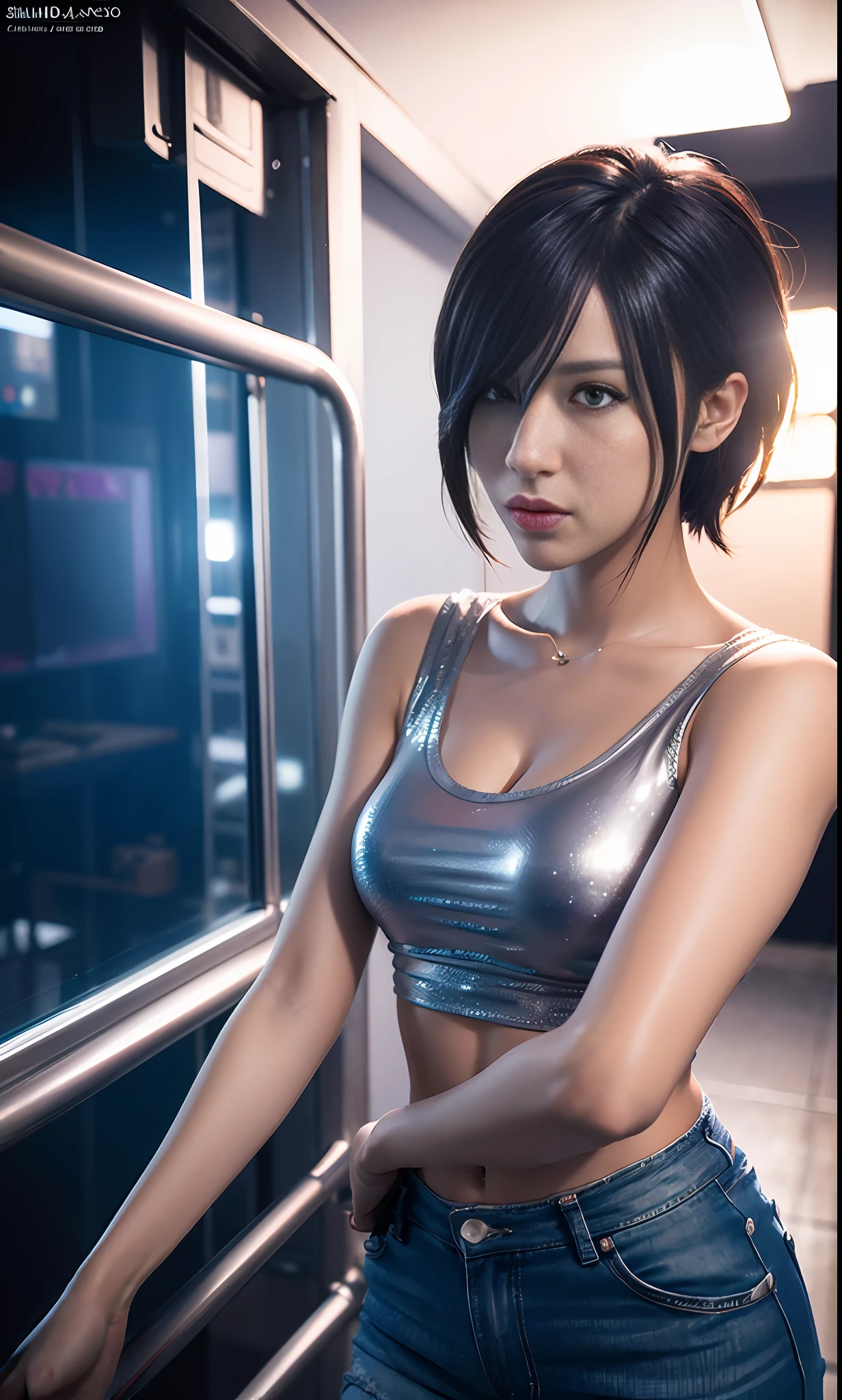 (Beauty anchor, 3D rendering, movie lighting, movie special effects), clear HD, 8K resolution, very detailed, digital painting, concept art, Shinkai Makoto style, pop popularization trend, pop, pop trend on pixiv.