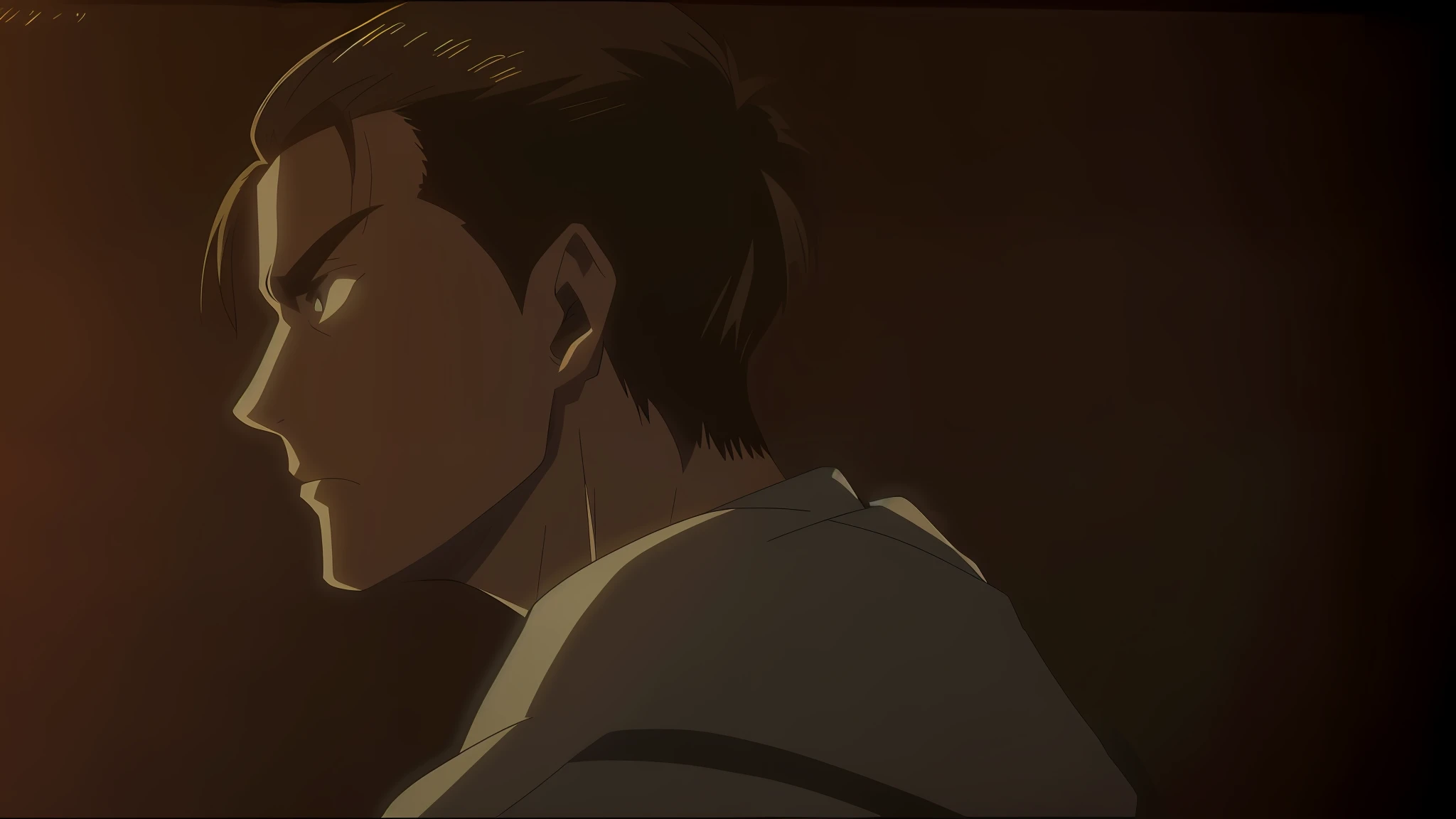 mejor calidad, obra maestra, Eren Jaeger, Hange Zoe, shirtless Eren, survey corps Hange, jail