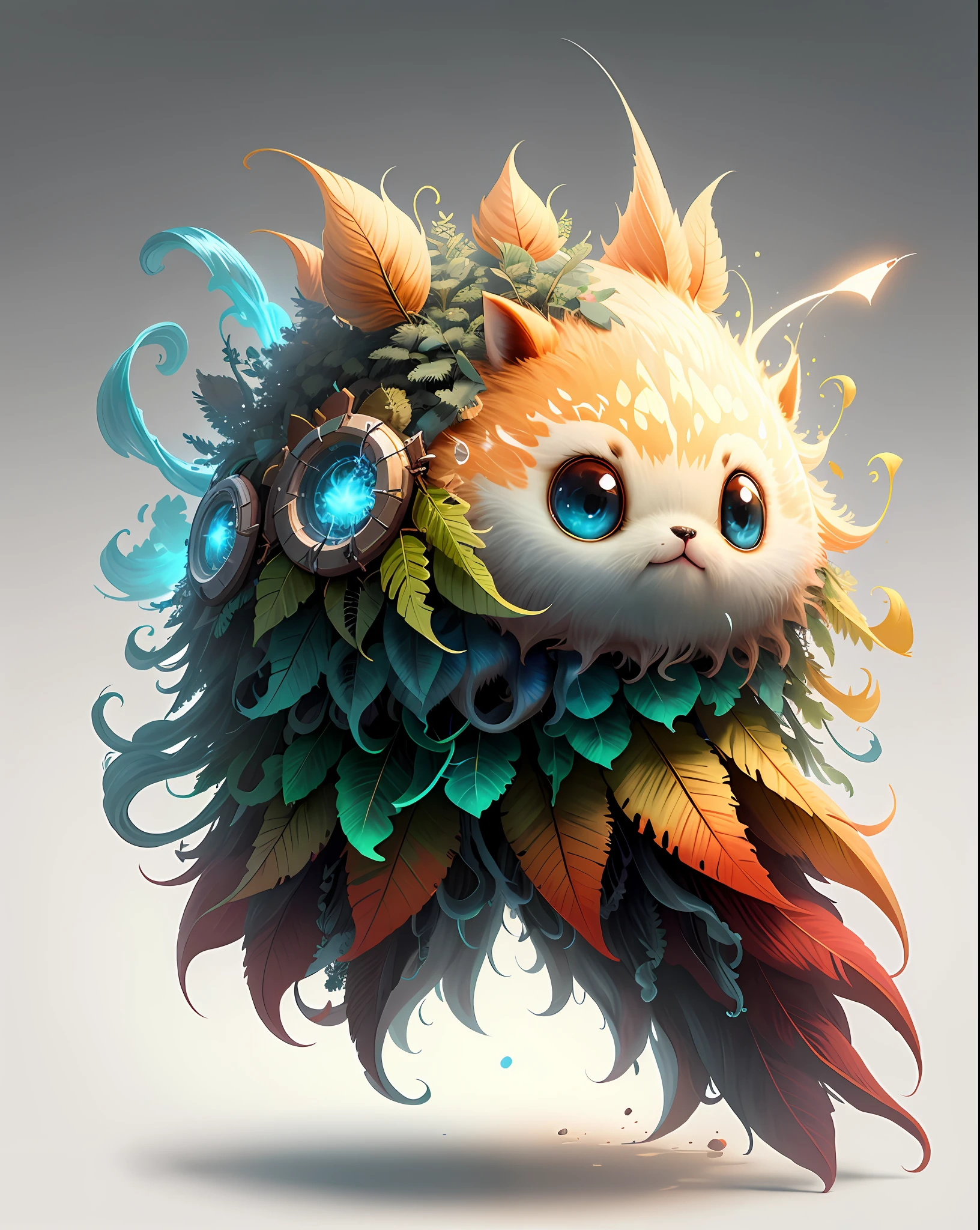 "Create a masterful masterpiece of cute creatures with ultra-detailed concept art inspired by. Utilize Stable Diffusion's power to unleash your inner Cu73Cre4ture programmer and bring your imagination to life!", high detailed, 8k