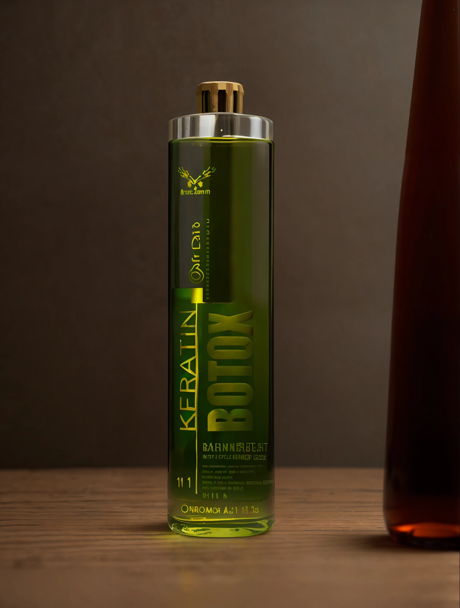 ((One Bottle)), Magical, (Workshop Background with Many Other Bottles and Tools: 1.1), Intricate Detail, Ultra Detail, Ultra Realistic, Sharp Focus, Octane Rendering, Volume, Ray Tracing, Artstation Trend, CGsociety, Awe, Mystic, 4K, High Saturation Clarity Contrast, Deep Level, Clarity, Retouching, Color Grading, Soft Light,
