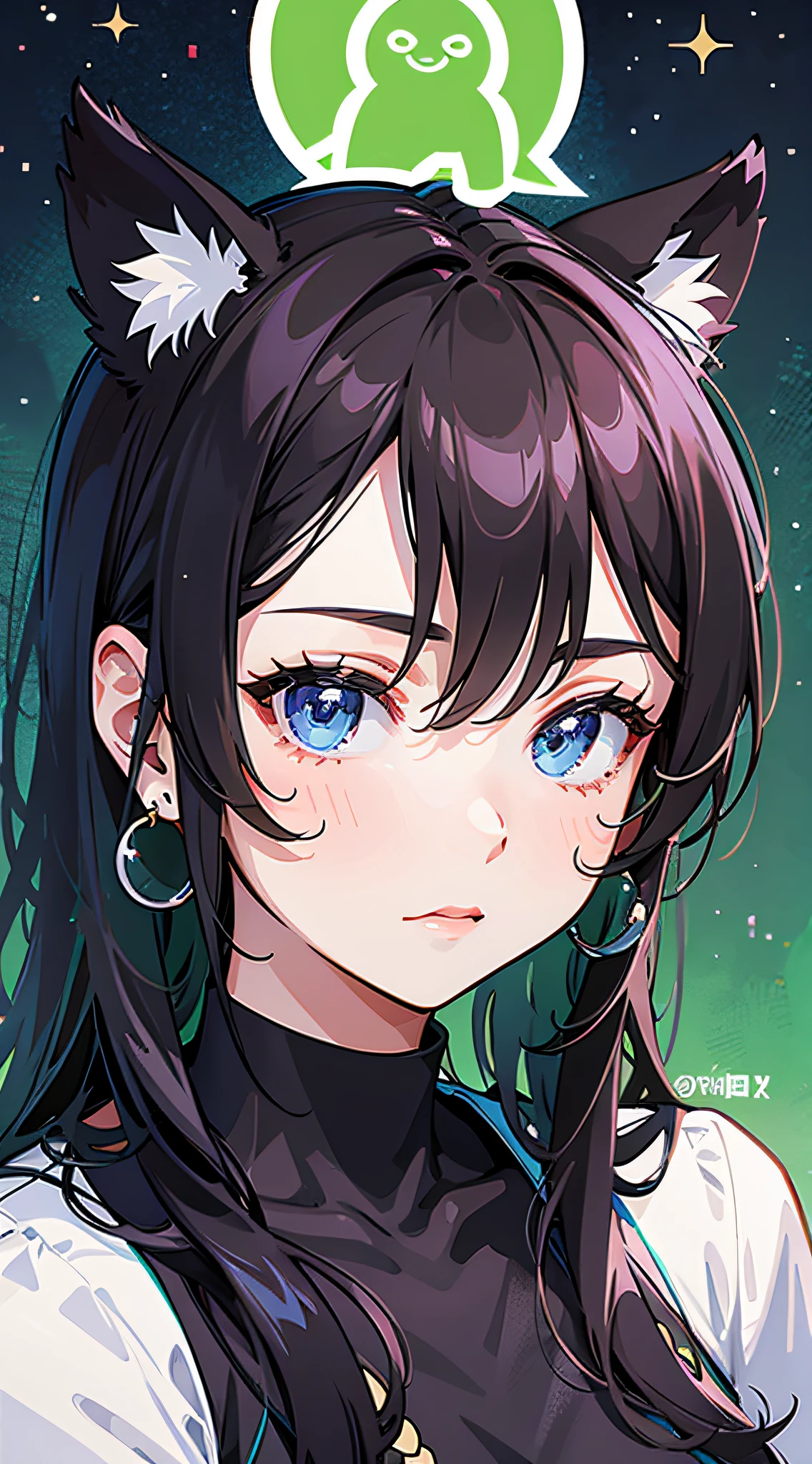 WeChat avatar of a couple head