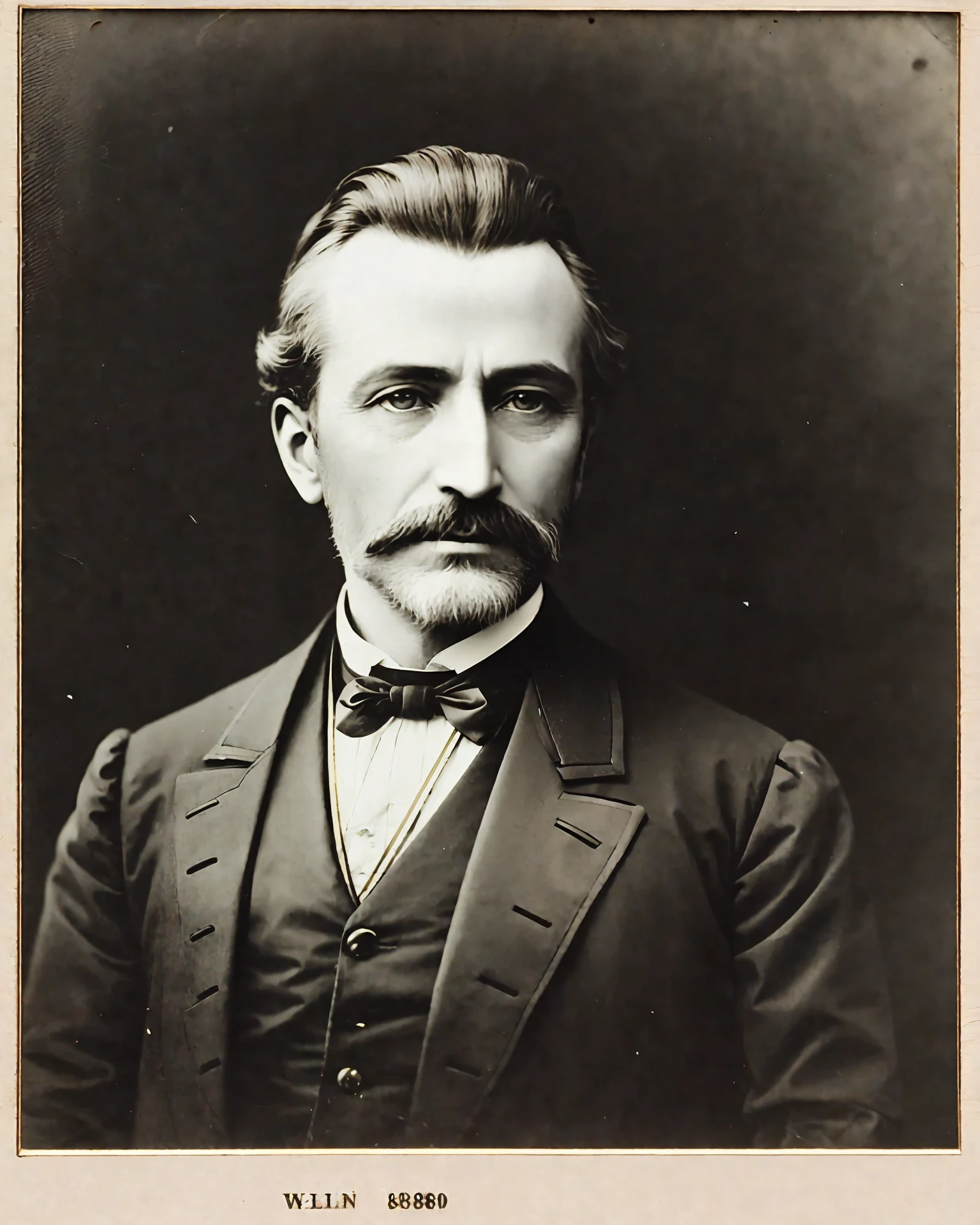 1880 photograph of the old King Friederich Wilhelm Constantin