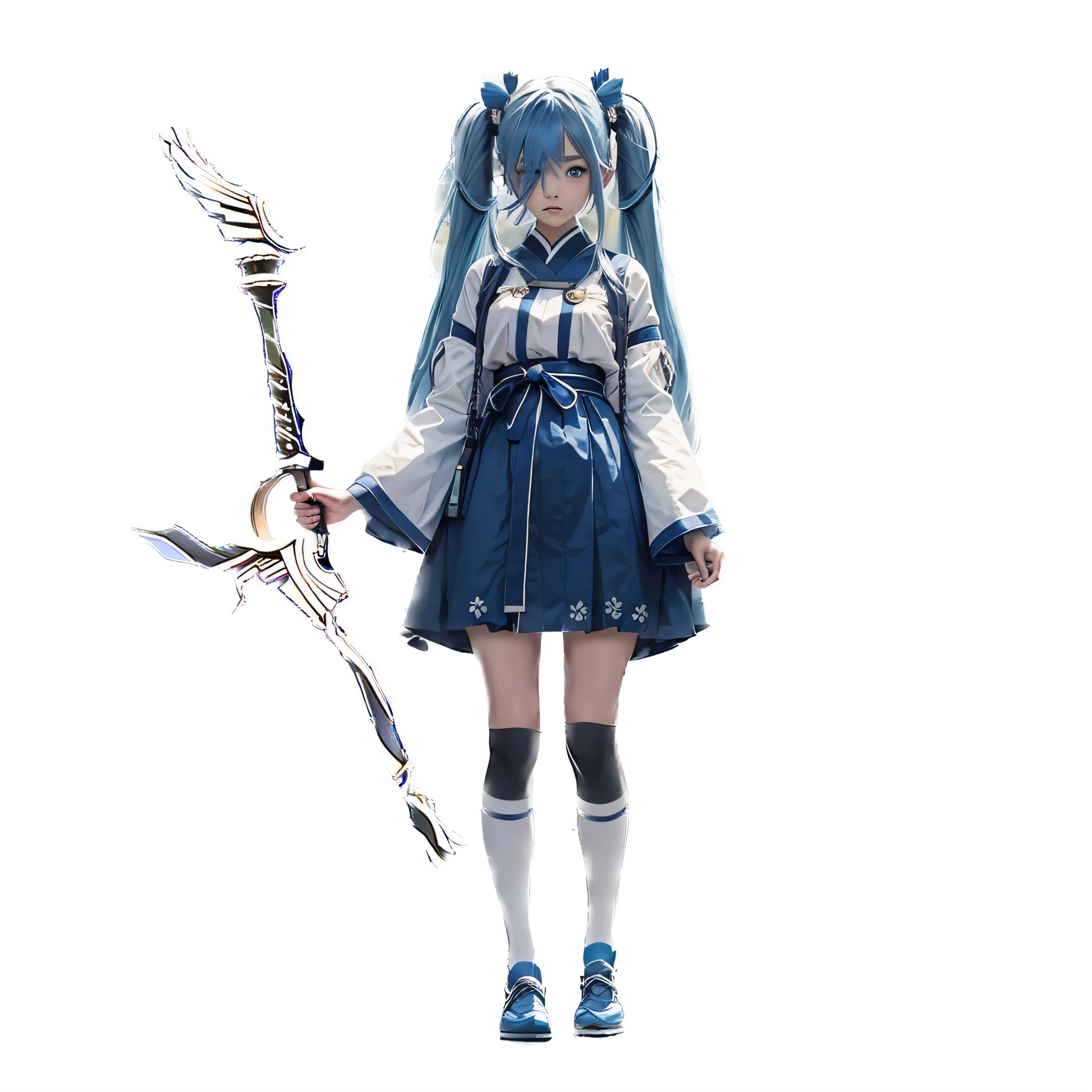 Right hand, holding a bow --auto --s2