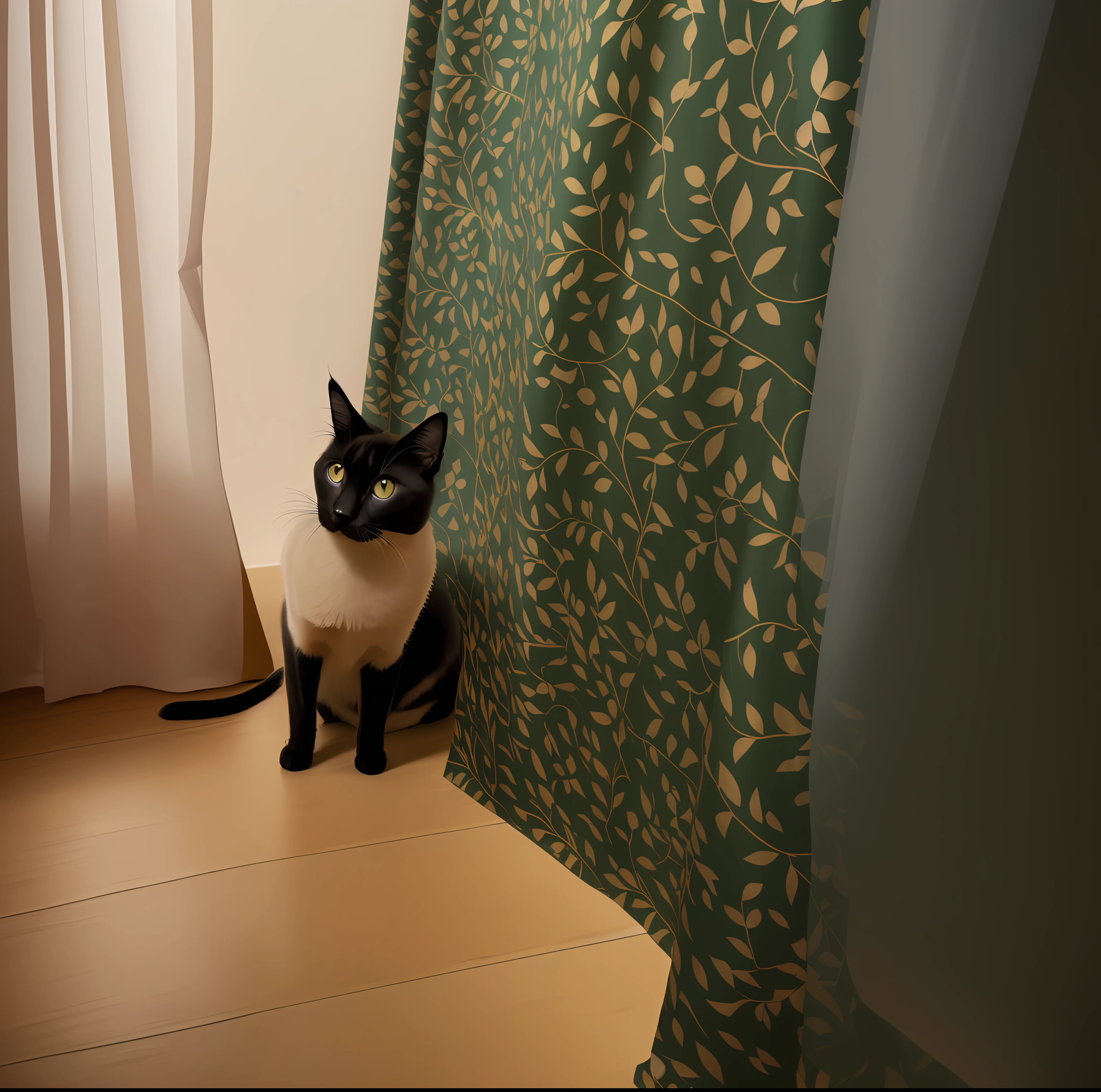 there is a cat sitting on the floor next to a curtain, wallpaper!, portrait photo of a backdrop, taken with canon 8 0 d, portrait shot, doing an elegant pose, taken with sony a7r camera, staring at the viewer, taken with canon 5d mk4, taken with canon eos 5 d mark iv, cat photo, taken with sony alpha 9