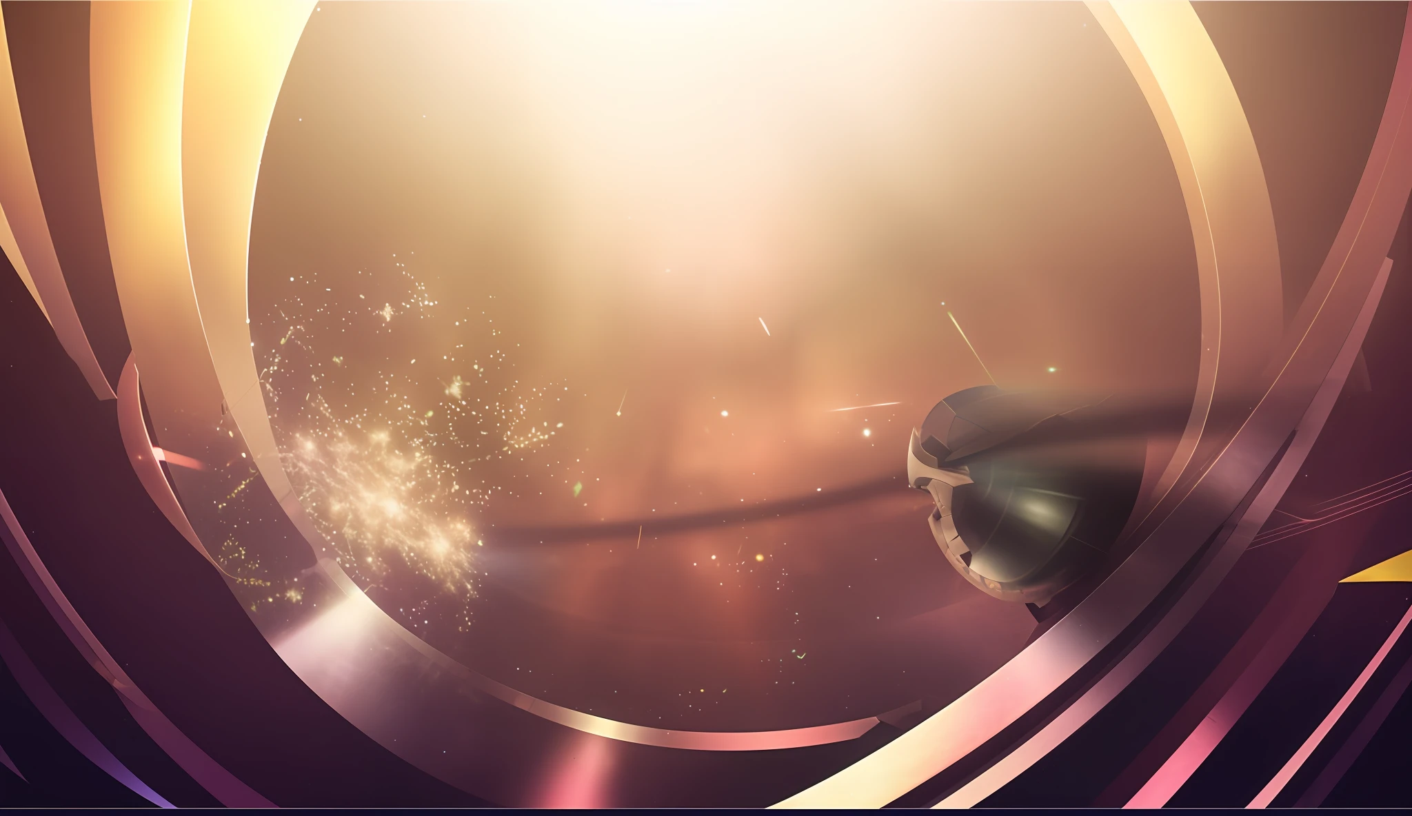 Layers of iterative space ring, illusion bokeh and halo distortion, background artwork, film space cracks in different dimensions, strange light spots of film experience, 16:9 movie frame, ambiguous light and shadow of pure background, detached film background, cinematic material expression and dimming halo, changing lens flare, cross-border image containing light, explosion effect of multi-dimensional background, infinite space space-time embodiment.